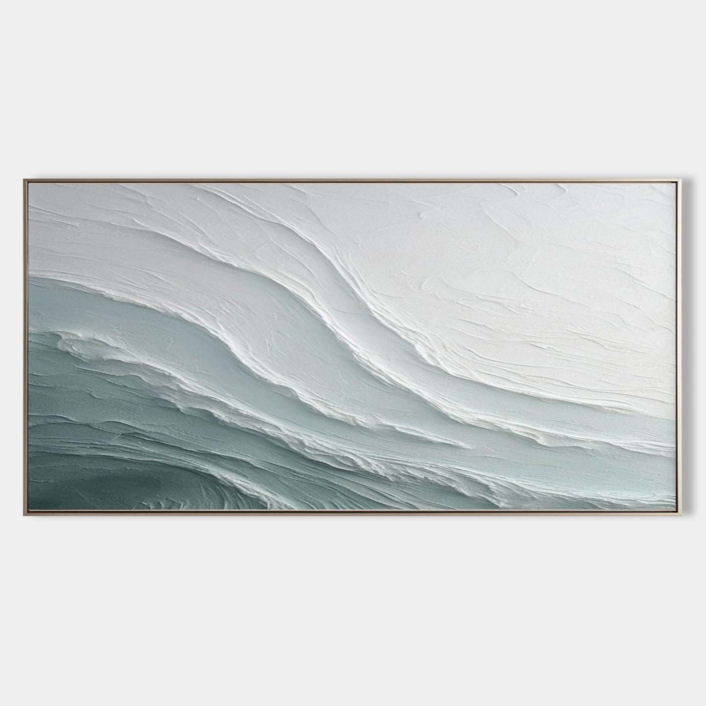 Plaster Art Painting hand - painted #HM681-Homemural