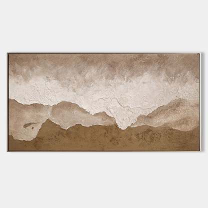 Plaster Art Painting hand - painted #HM506-Homemural