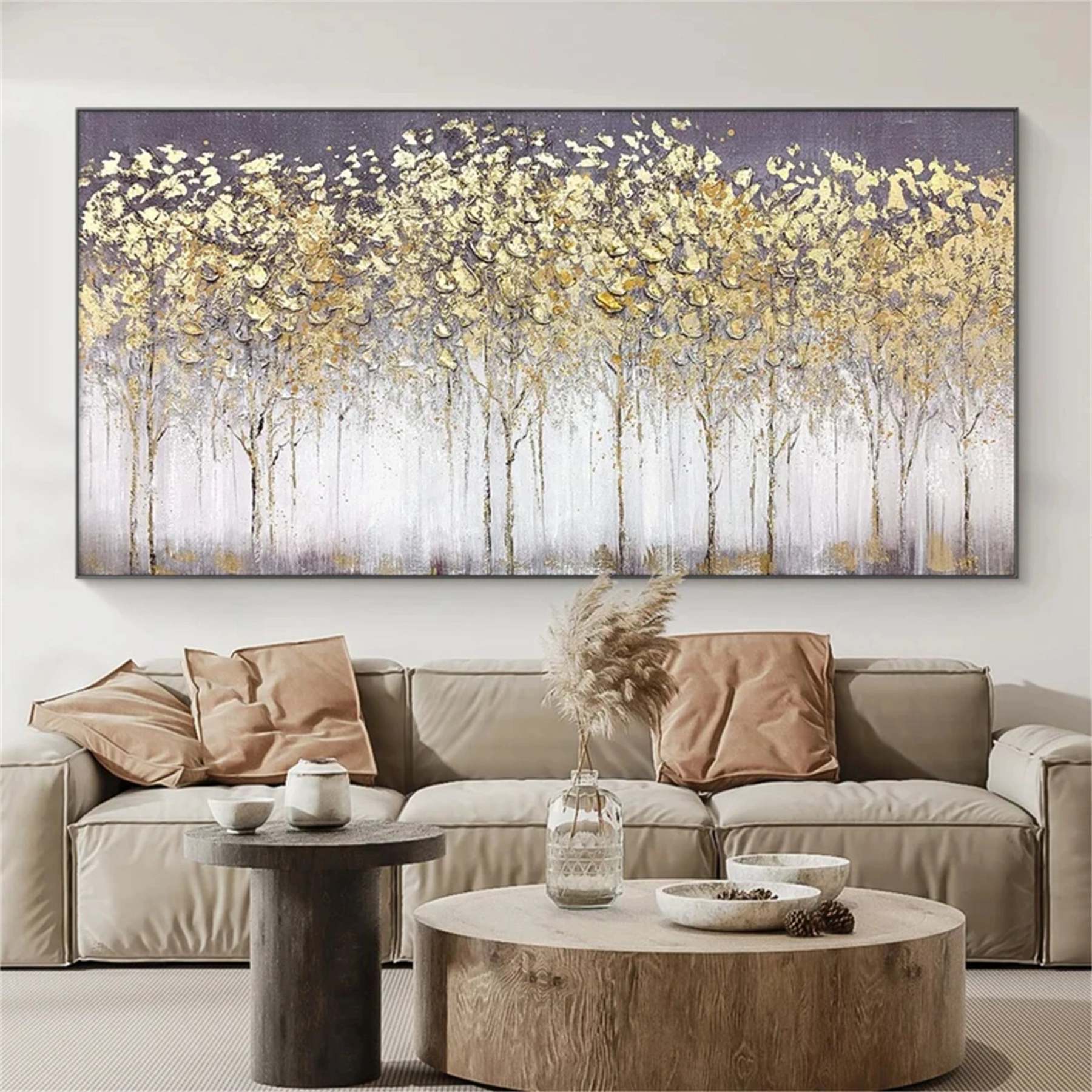 Landscape Art Painting hand-painted #HM1421