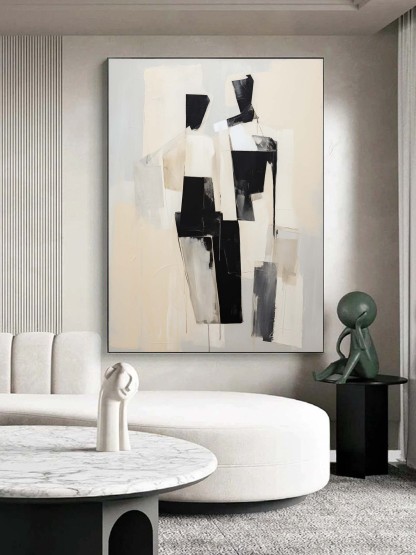 Contemporary Minimalist Art Painting hand - painted #HM125-Homemural