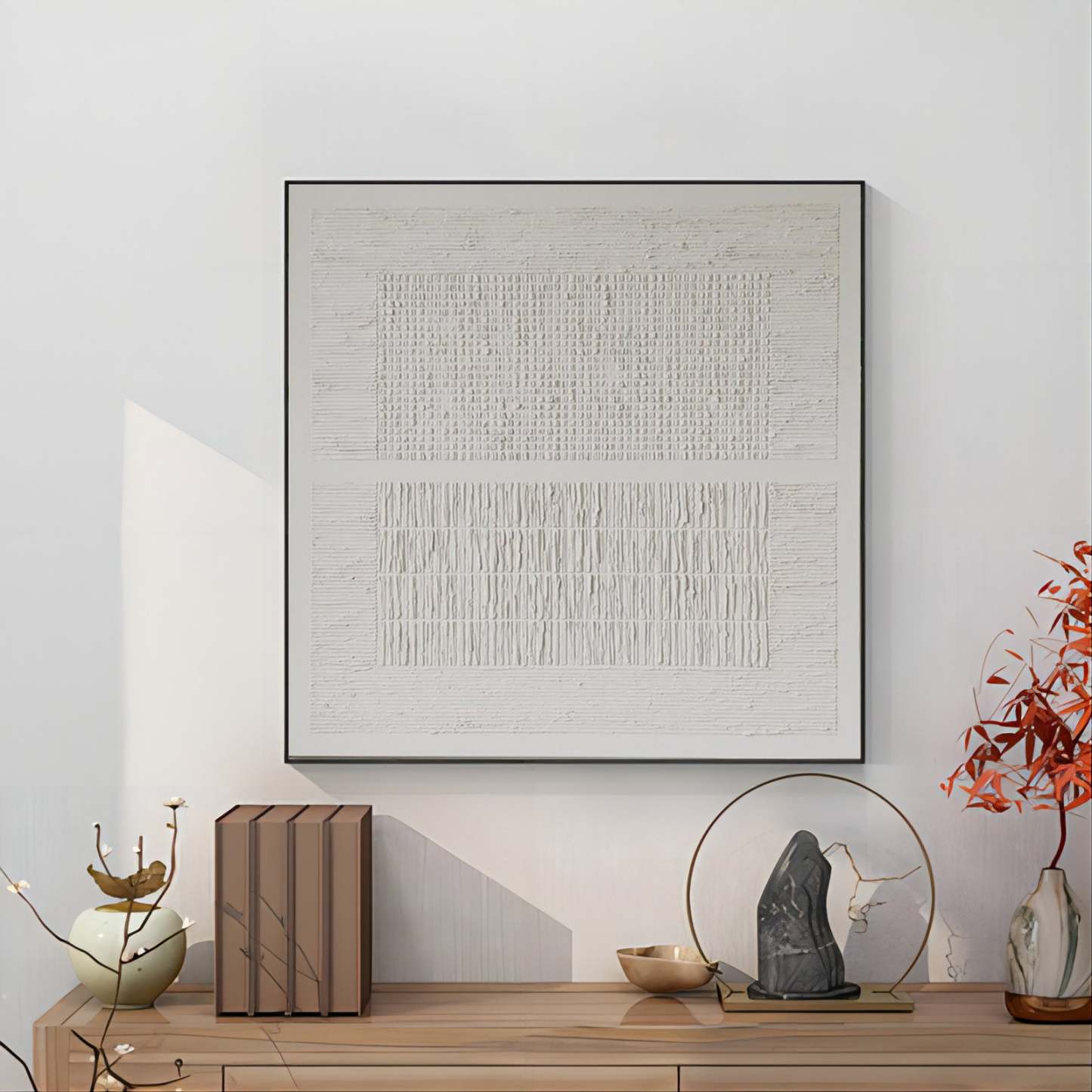 Wabi-Sabi Art Painting hand - painted #HM66-Homemural