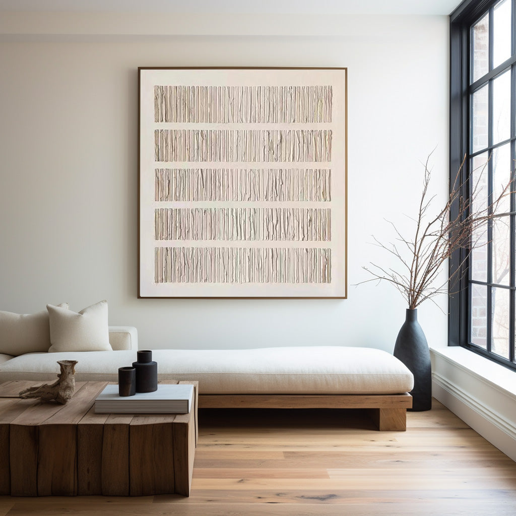 Wabi-Sabi Art Painting hand - painted #HM744