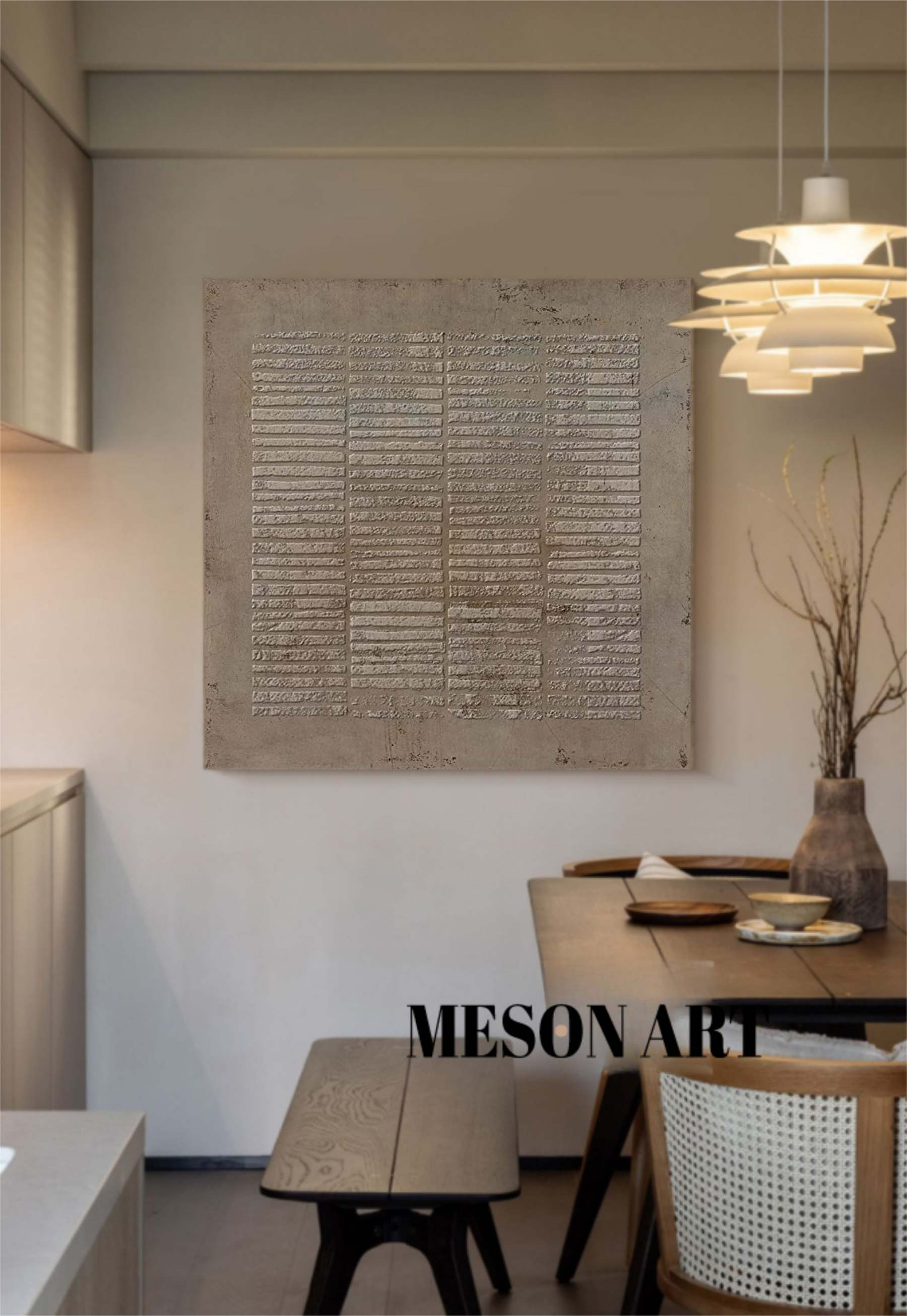 Wabi-Sabi Art Painting hand - painted #HM671-Homemural