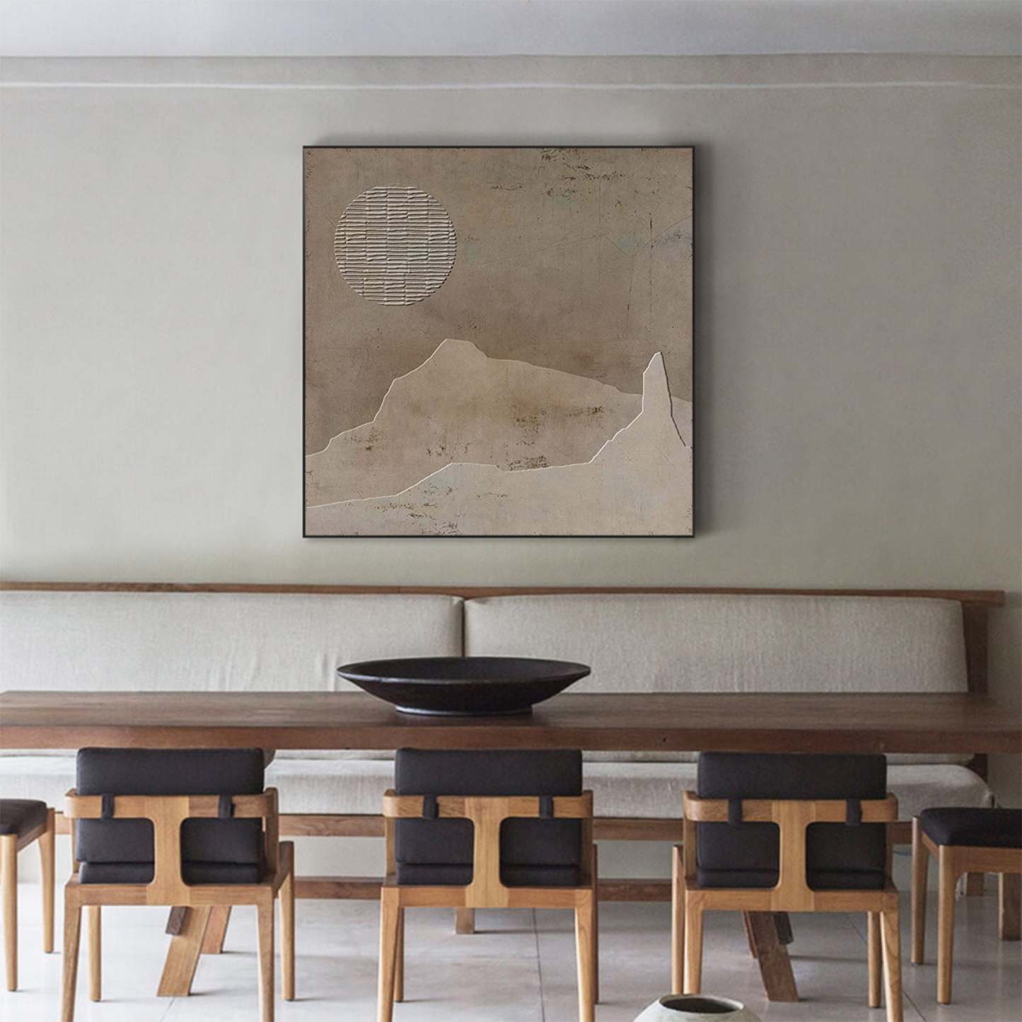 Wabi-Sabi Art Painting hand - painted #HM62-Homemural