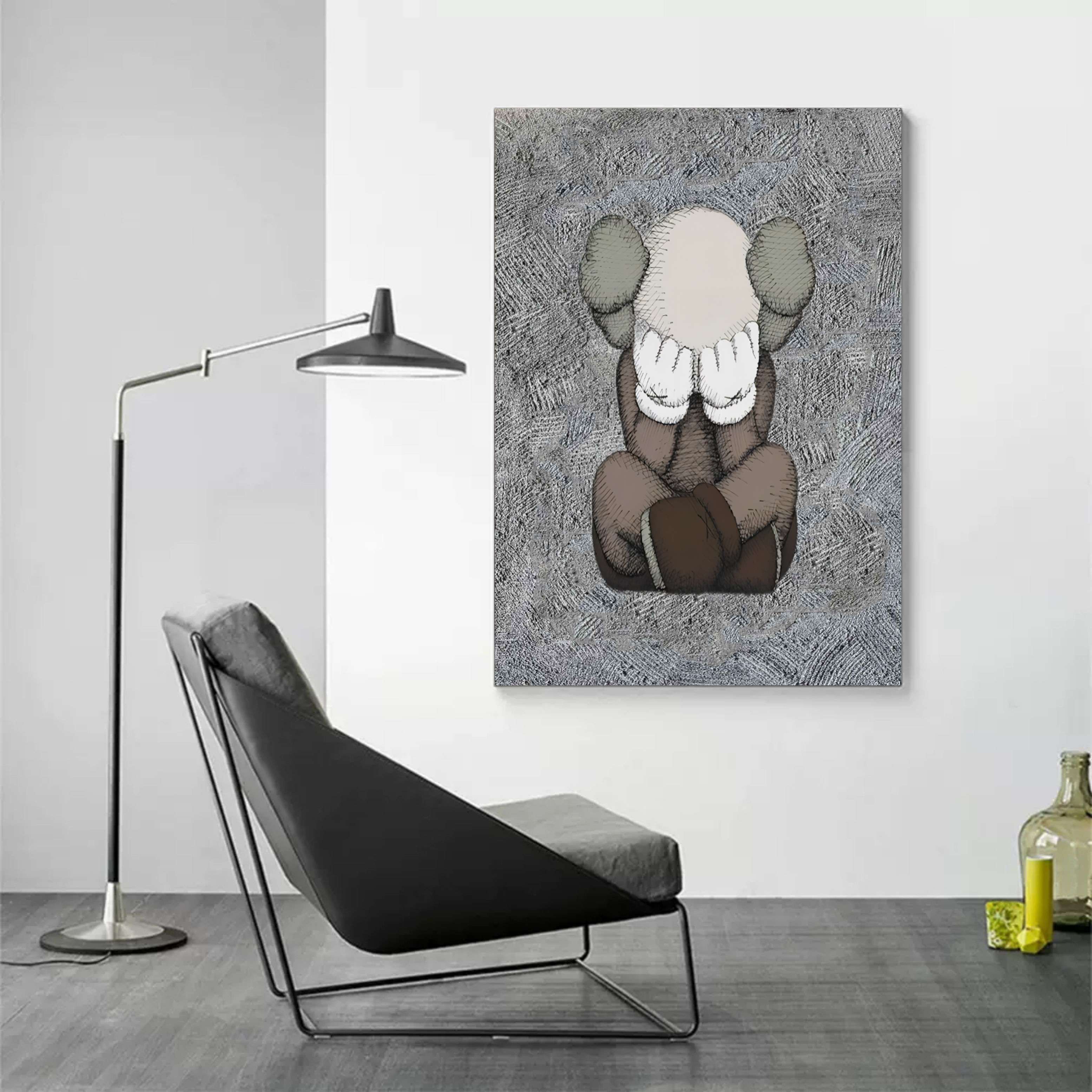 Pop Art Painting hand - painted #HM334-Homemural