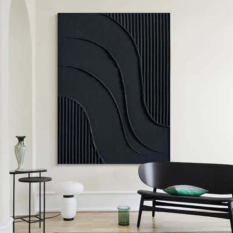 Plaster Art Painting hand - painted #HM1411