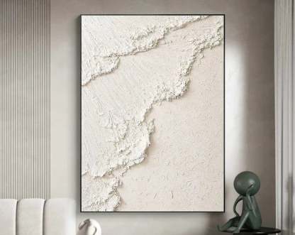 Plaster Art Painting hand - painted #HM1461