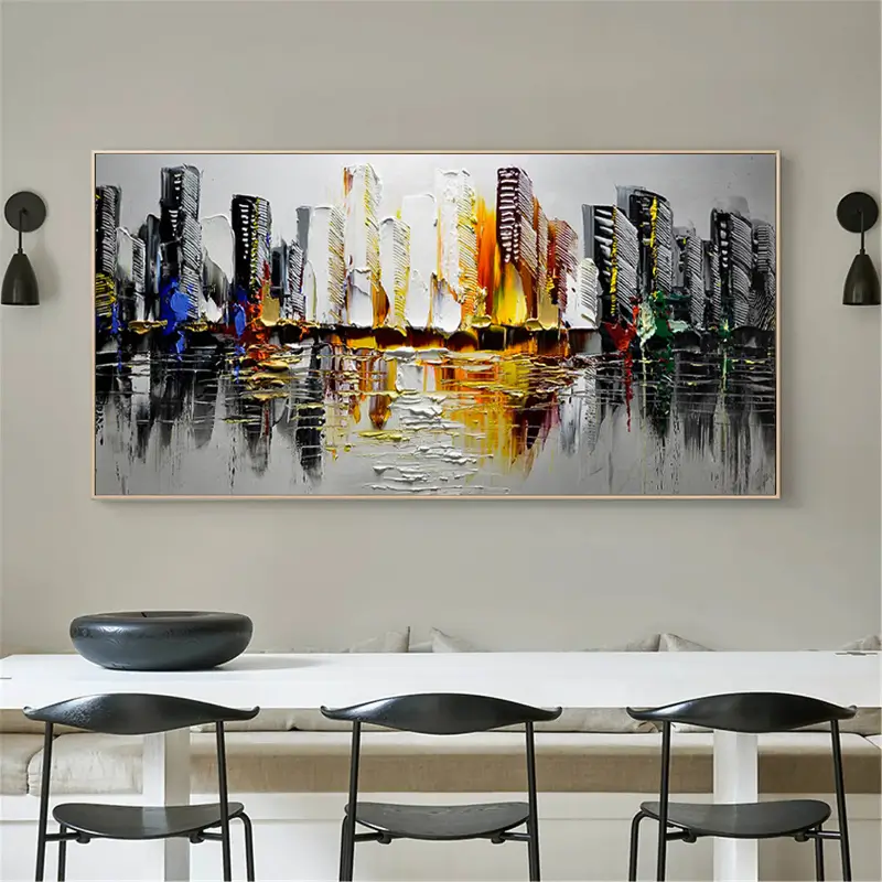 Colorful Paintings Art Painting hand - painted #HM1434