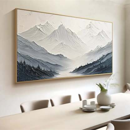 Plaster Art Painting hand - painted #HM739