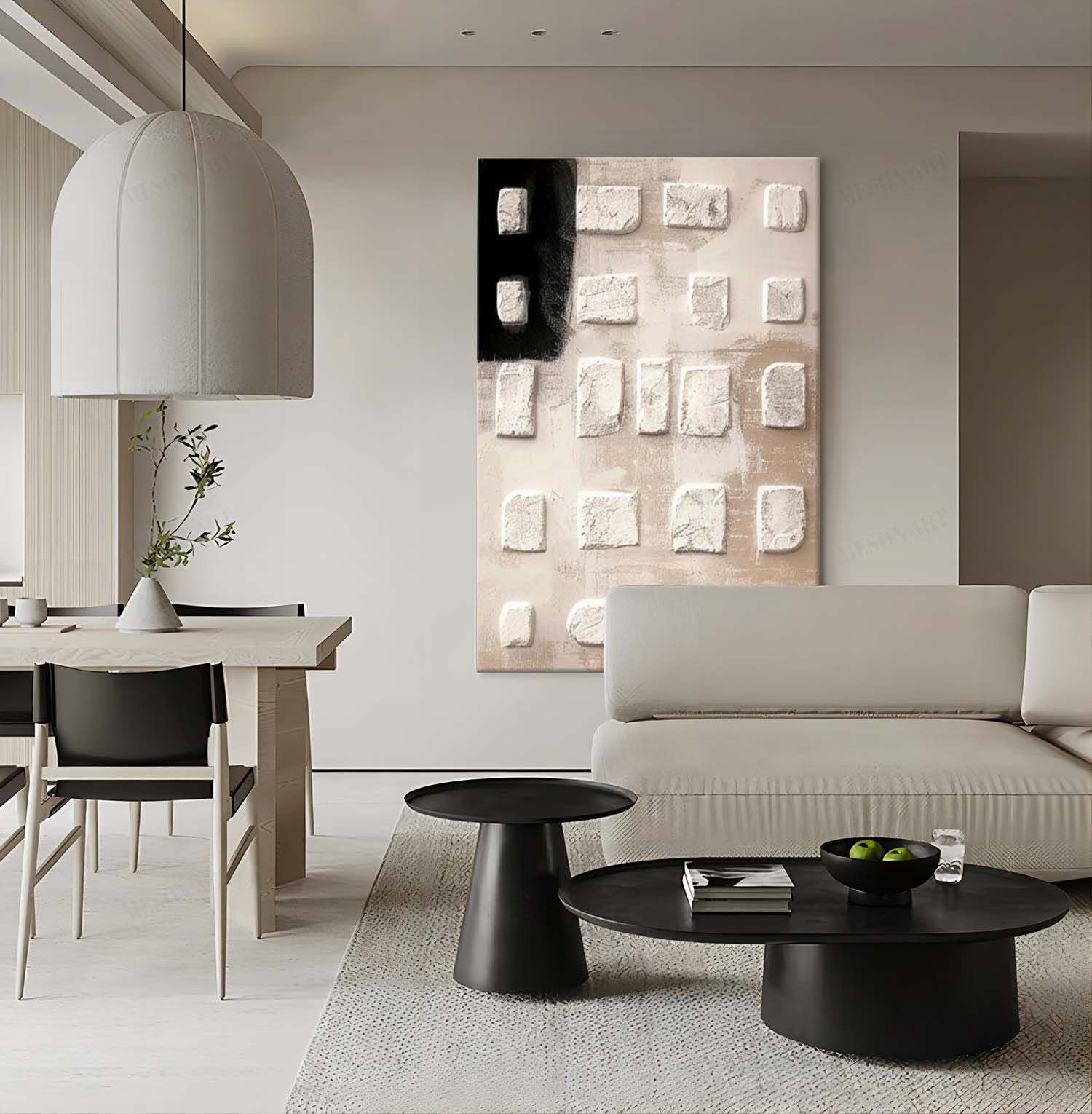 Wabi-Sabi Art Painting hand - painted #HM287-Homemural