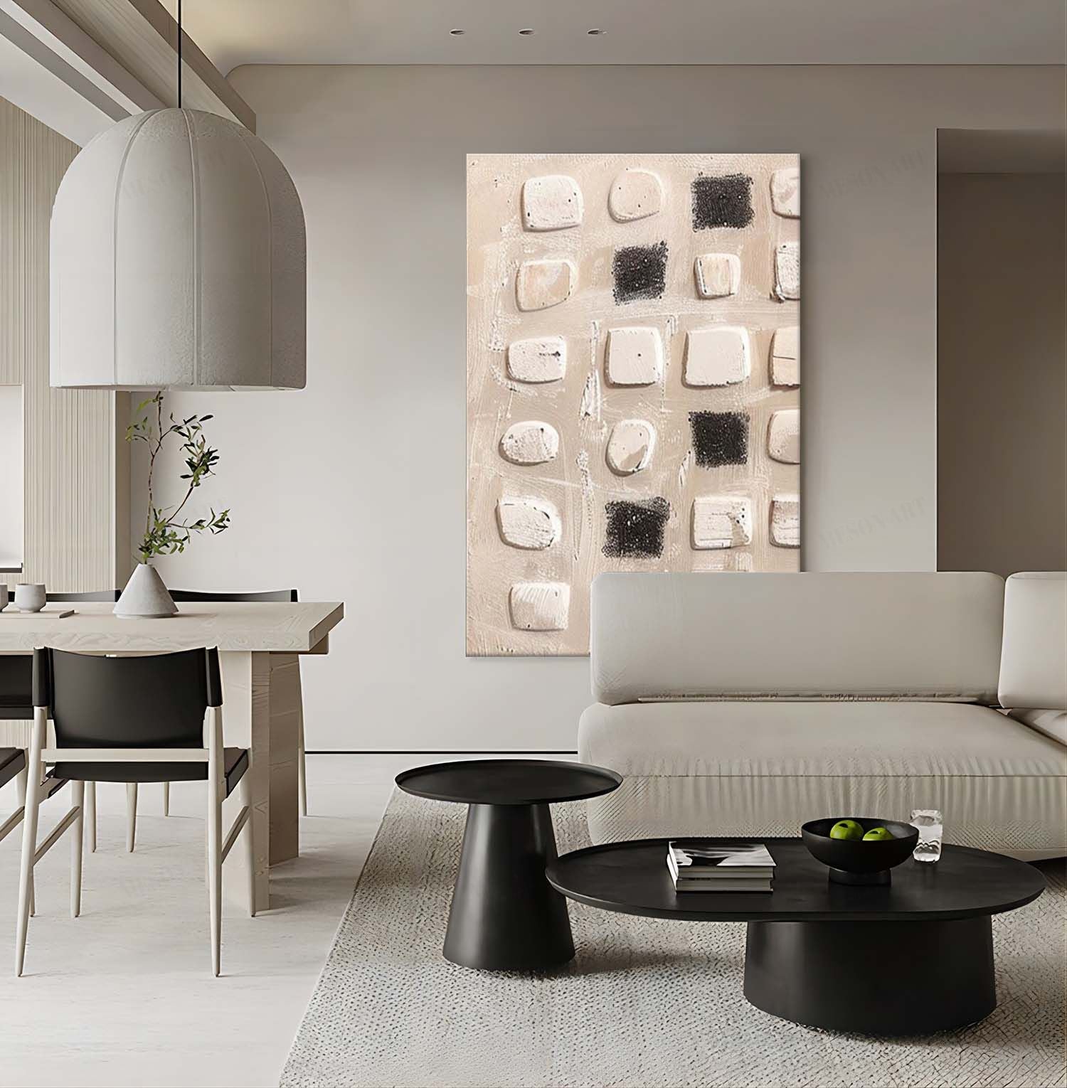 Wabi-Sabi Art Painting hand - painted #HM286-Homemural