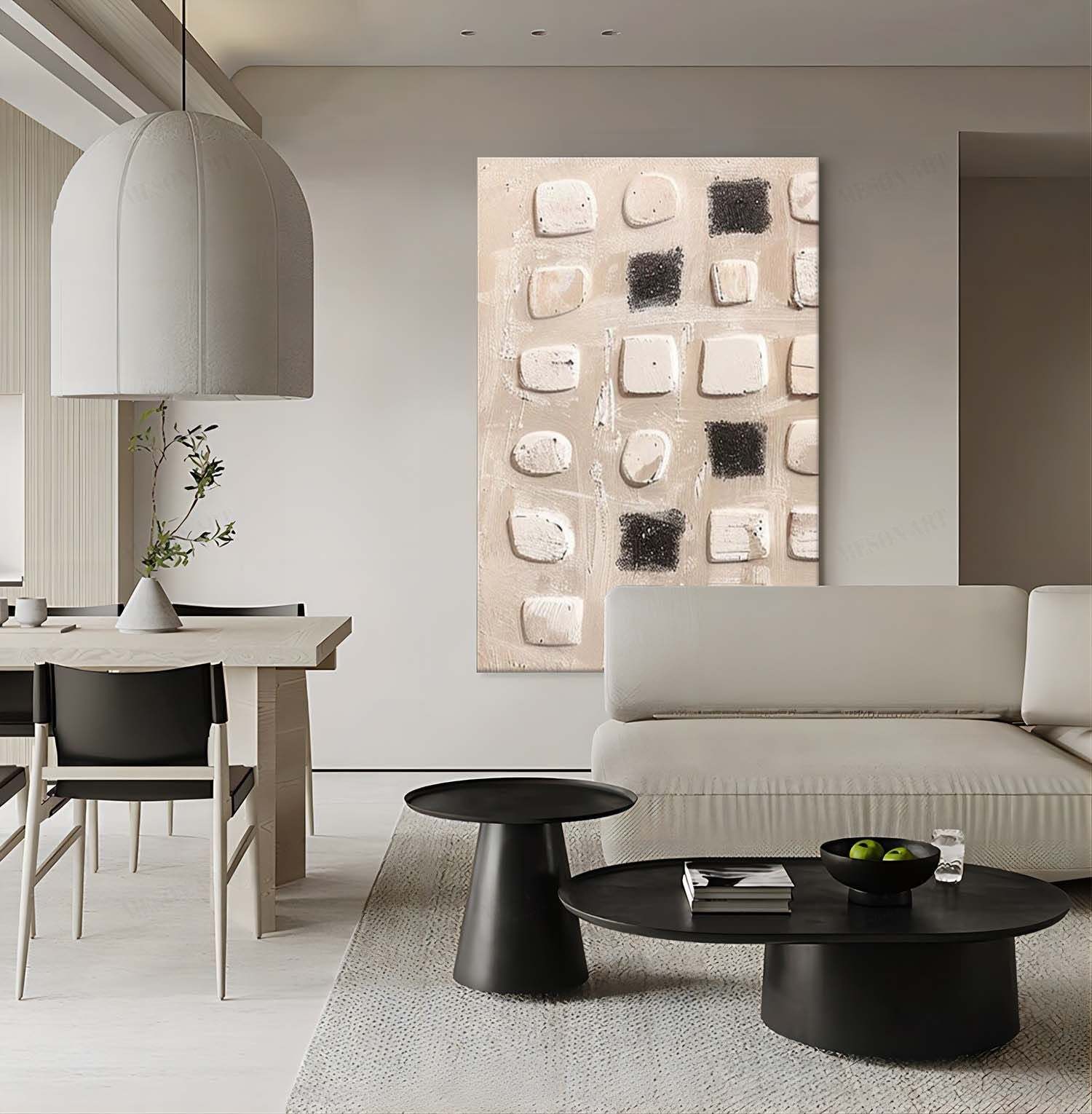 Wabi-Sabi Art Painting hand - painted #HM286-Homemural