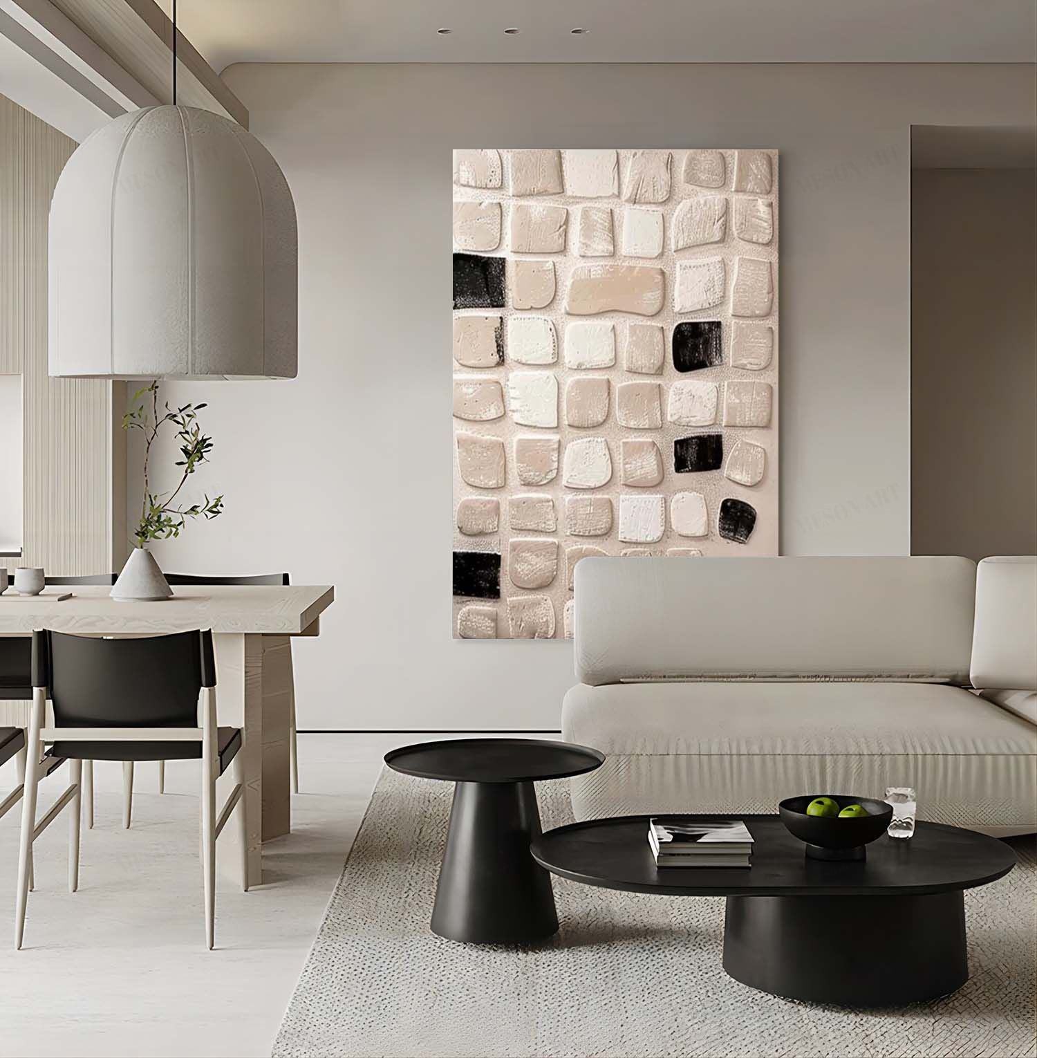 Wabi-Sabi Art Painting hand - painted #HM285-Homemural