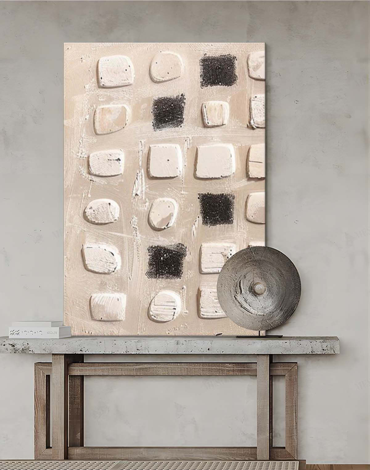 Wabi-Sabi Art Painting hand - painted #HM286-Homemural