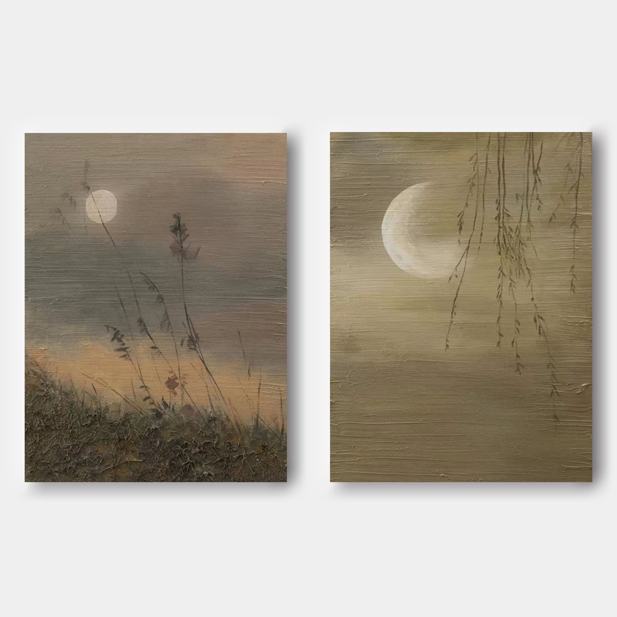 Abstract Painting Set Of 2 #SP108-Homemural