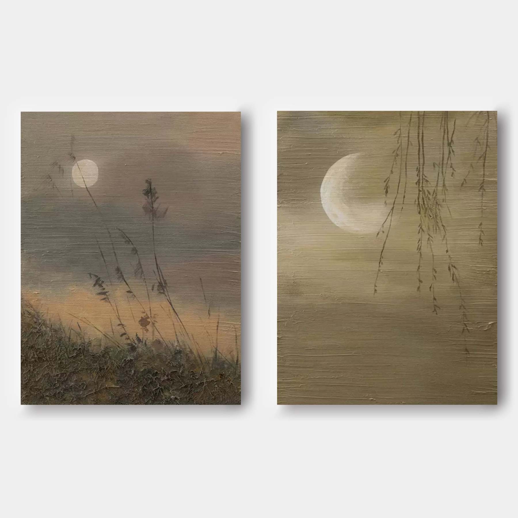 Abstract Painting Set Of 2 #SP108-Homemural