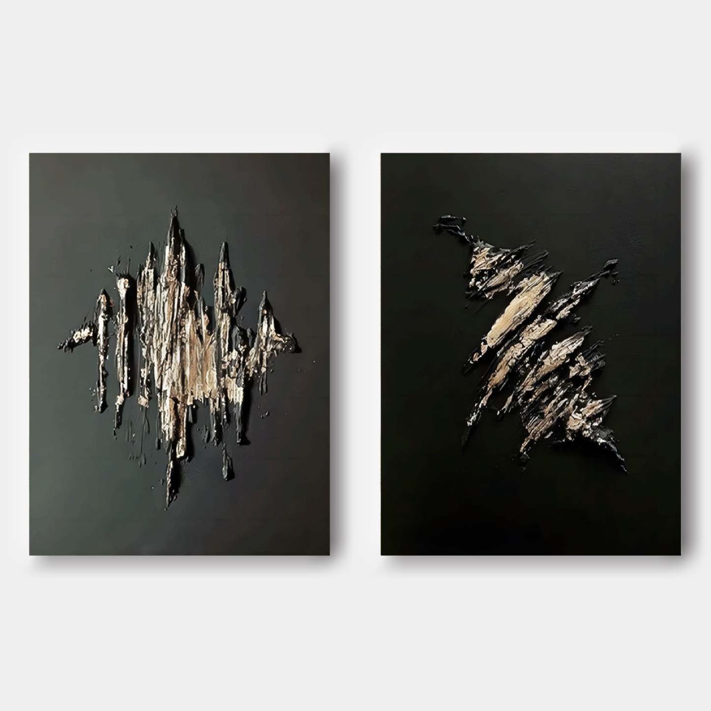 Abstract Painting Set Of 2 #SP059-Homemural