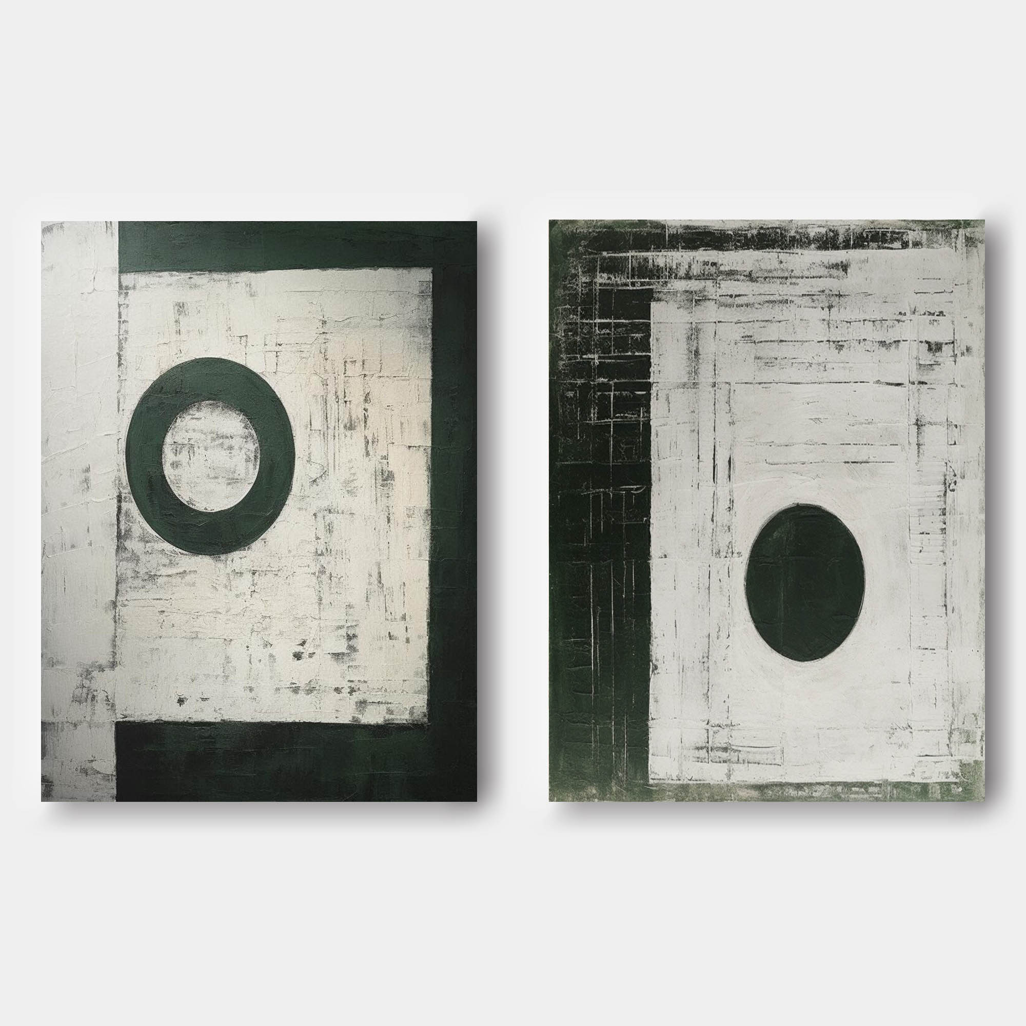 Abstract Painting Set Of 2 #SP151-Homemural