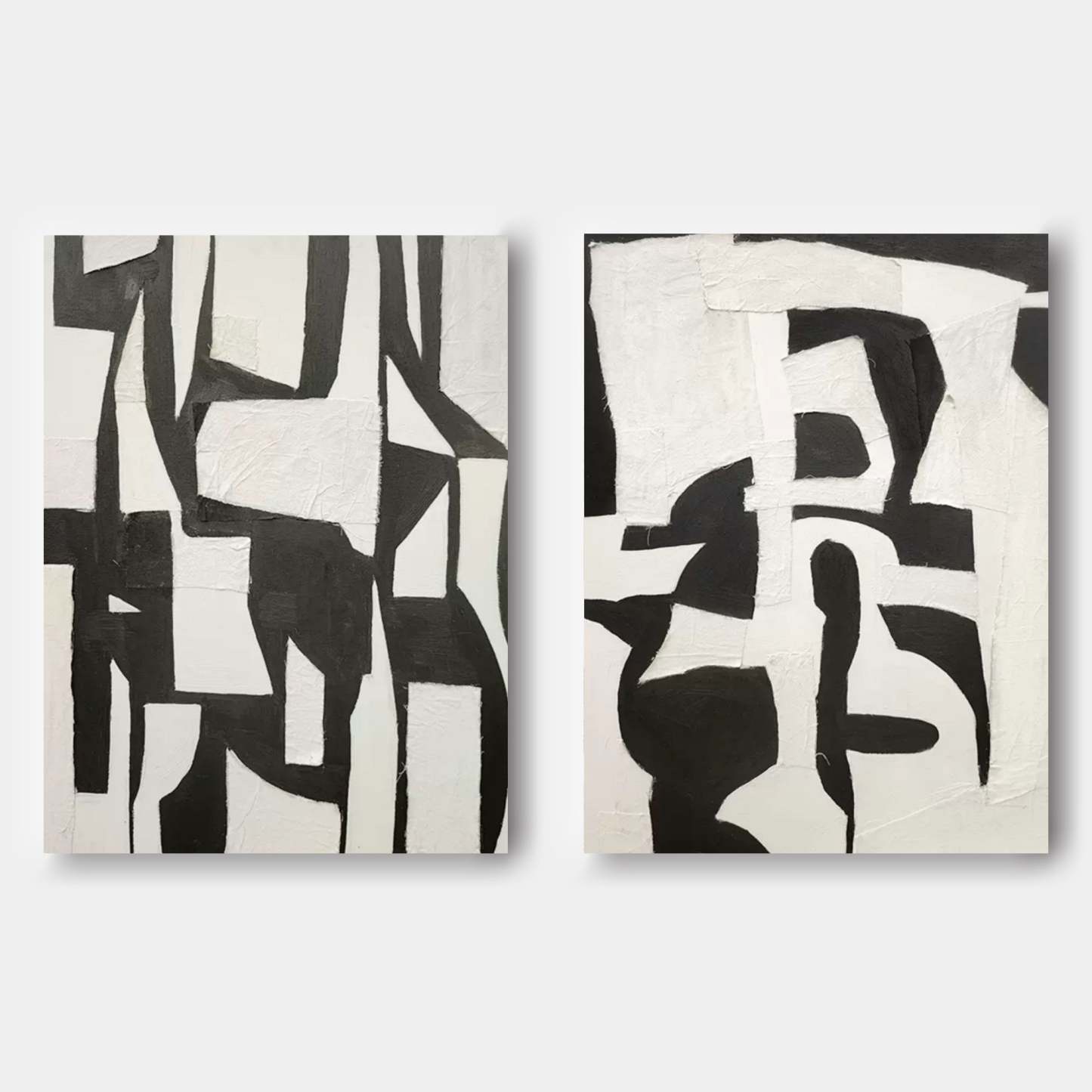 Abstract Painting Set Of 2 #SP103-Homemural