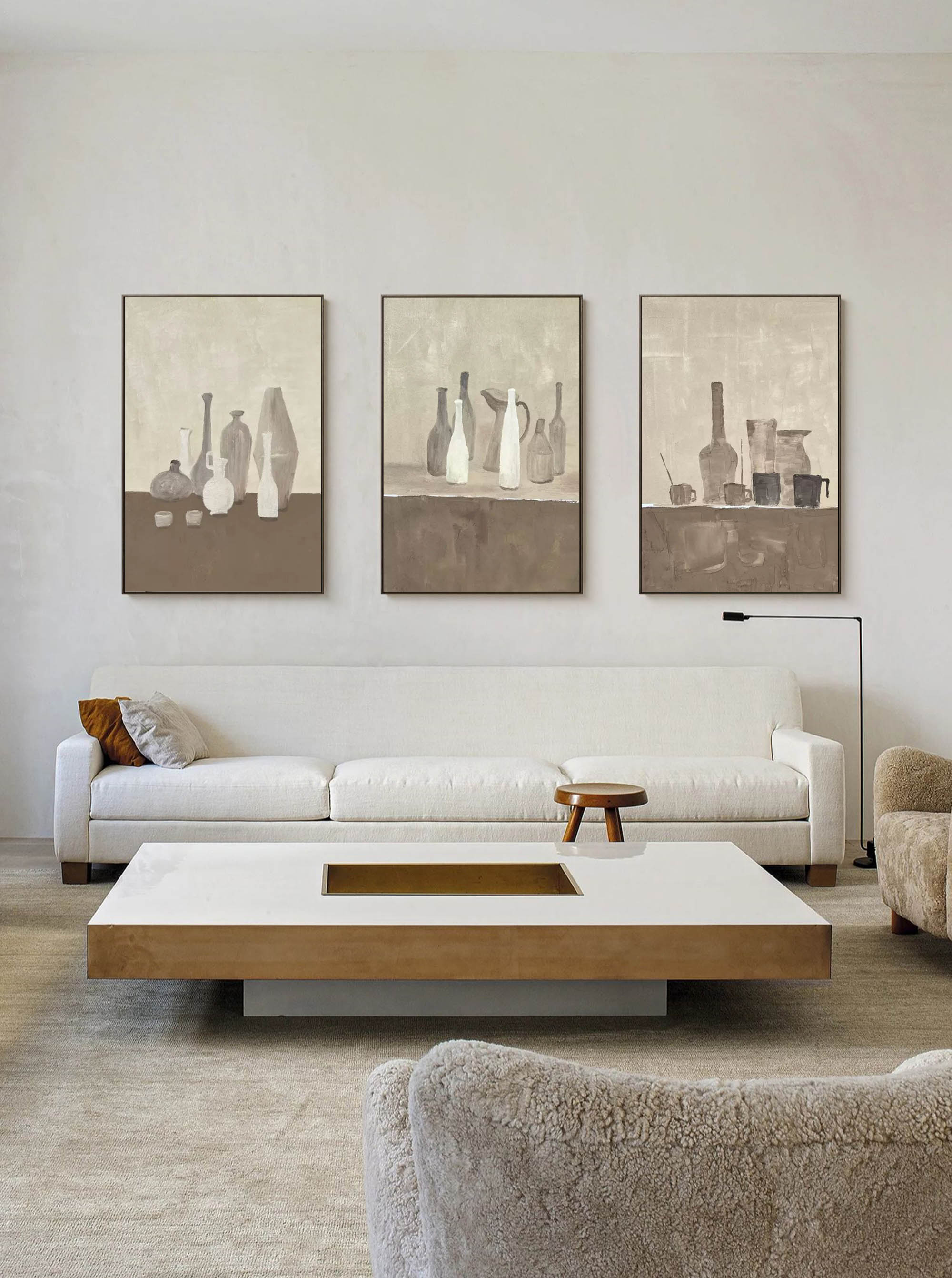 Abstract Painting Set of 3 #SP105-Homemural