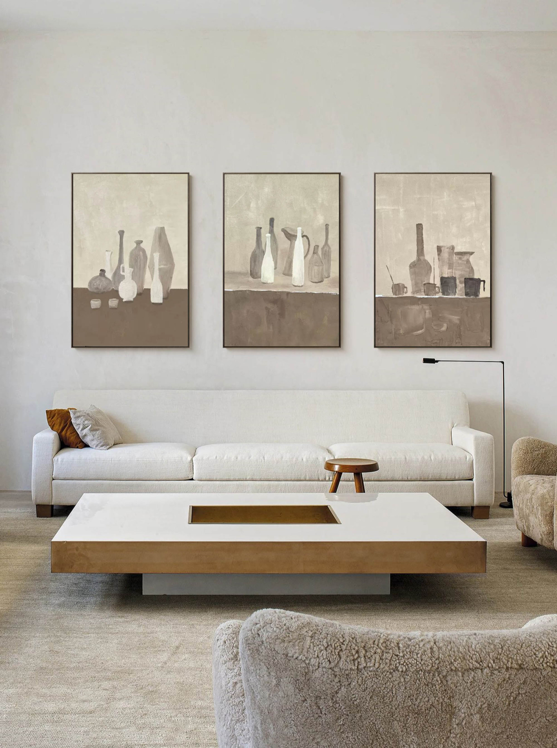 Abstract Painting Set of 3 #SP105-Homemural