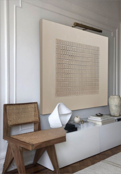 Wabi-Sabi Art Painting hand - painted #HM72-Homemural