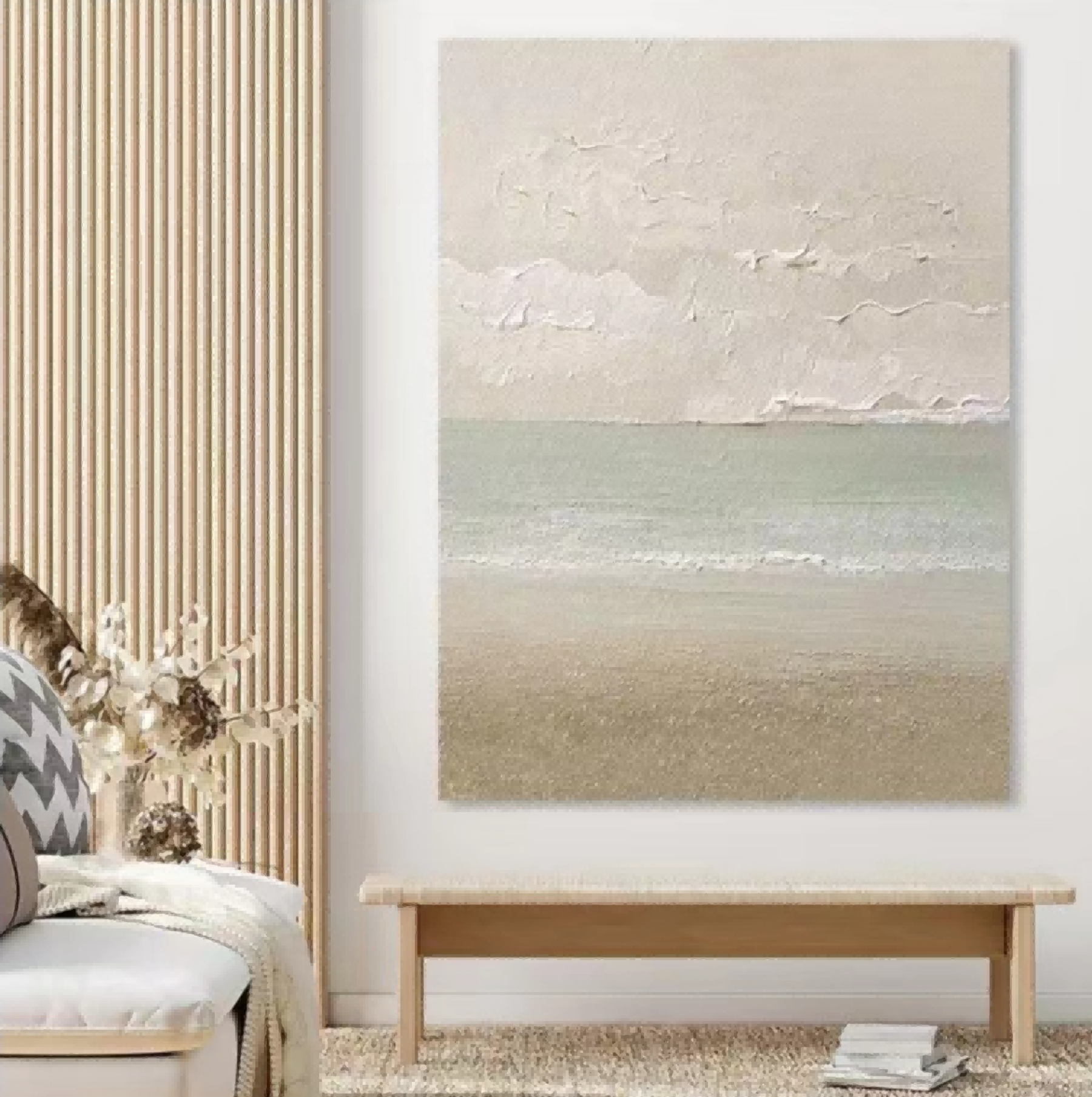 Wabi-Sabi Art Painting hand - painted #HM698-Homemural