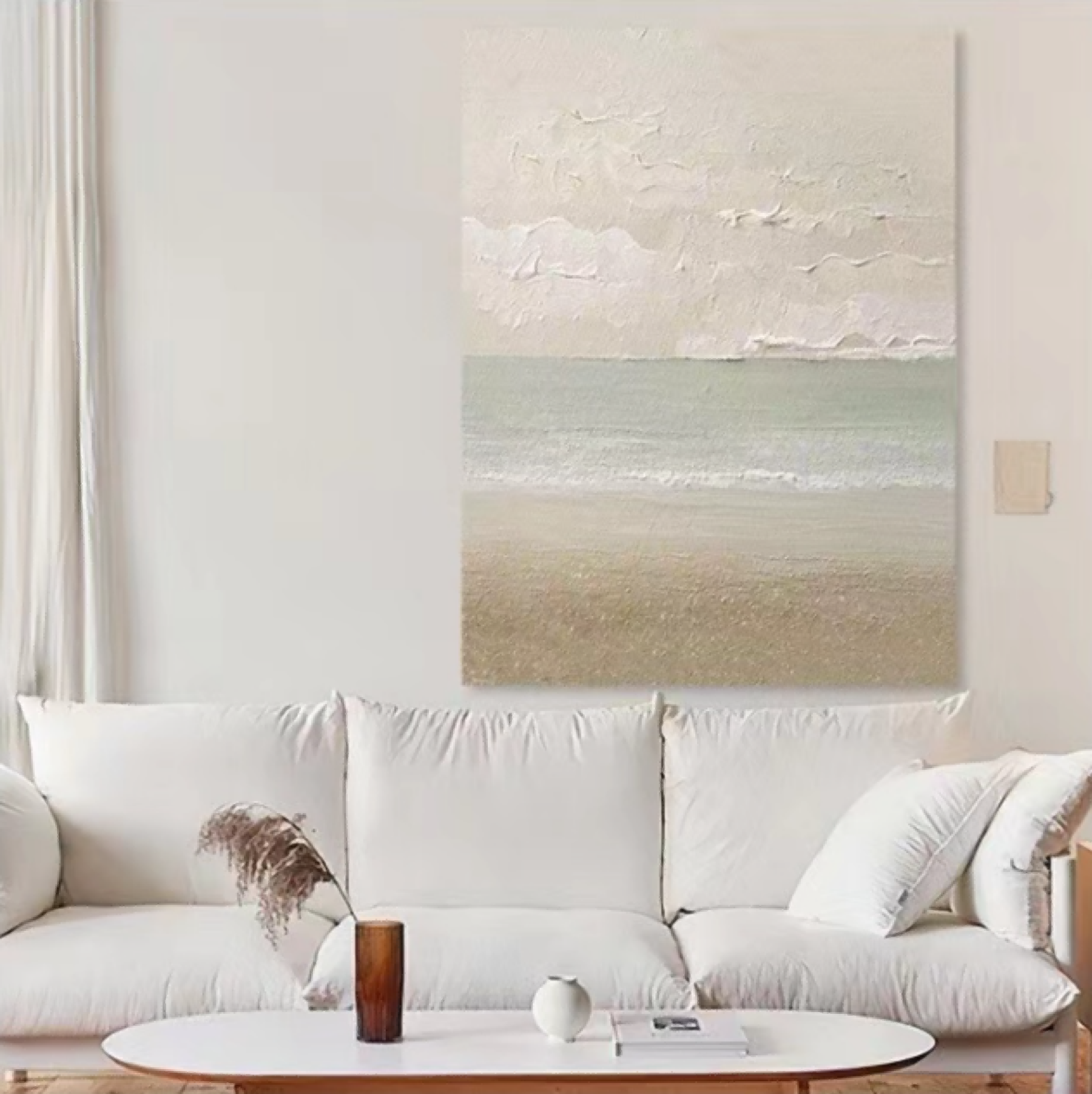 Wabi-Sabi Art Painting hand - painted #HM698-Homemural