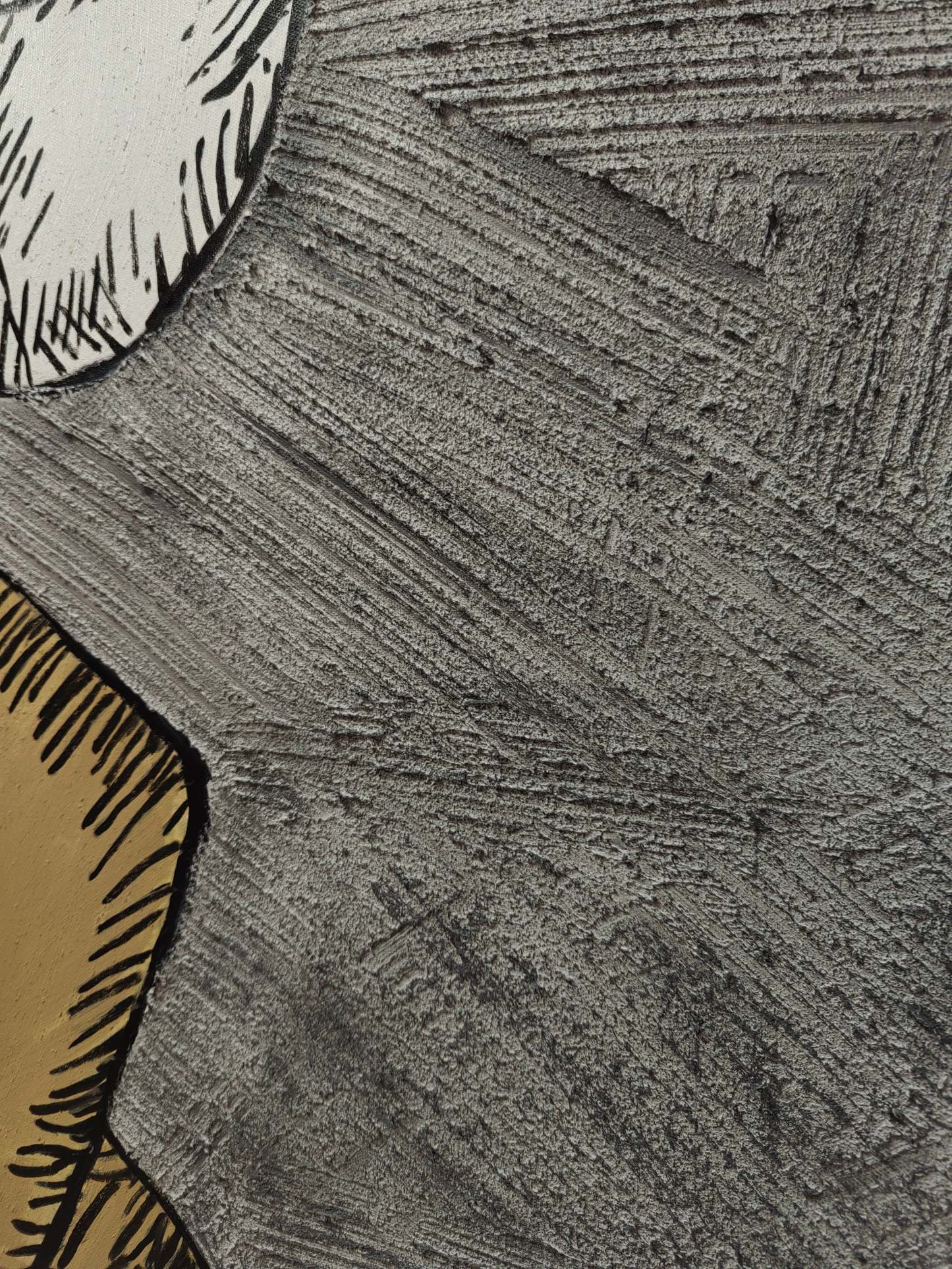 Pop Art Painting hand - painted Set Of 2 #HM1040