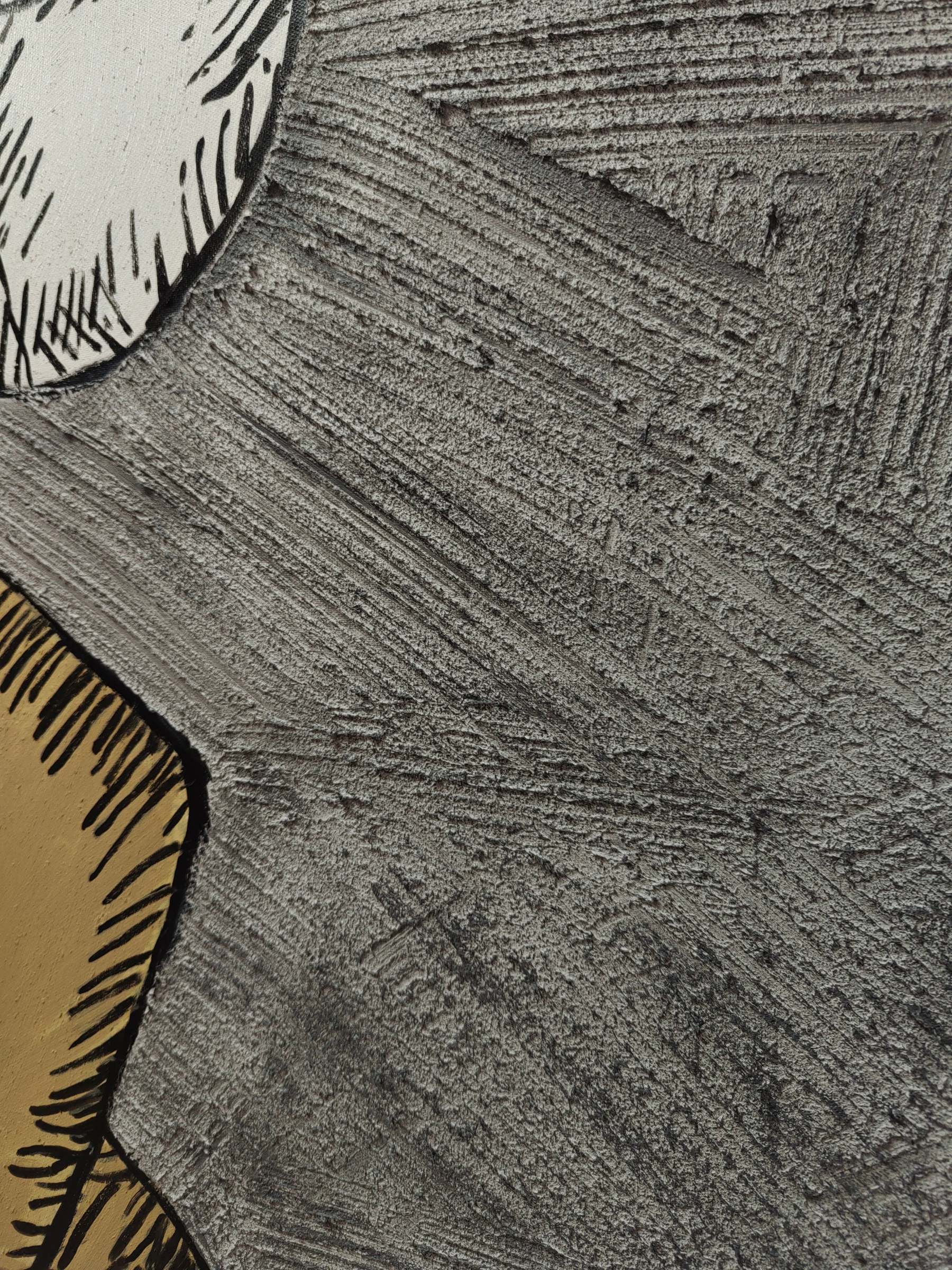 Pop Art Painting hand - painted Set Of 2 #HM1040