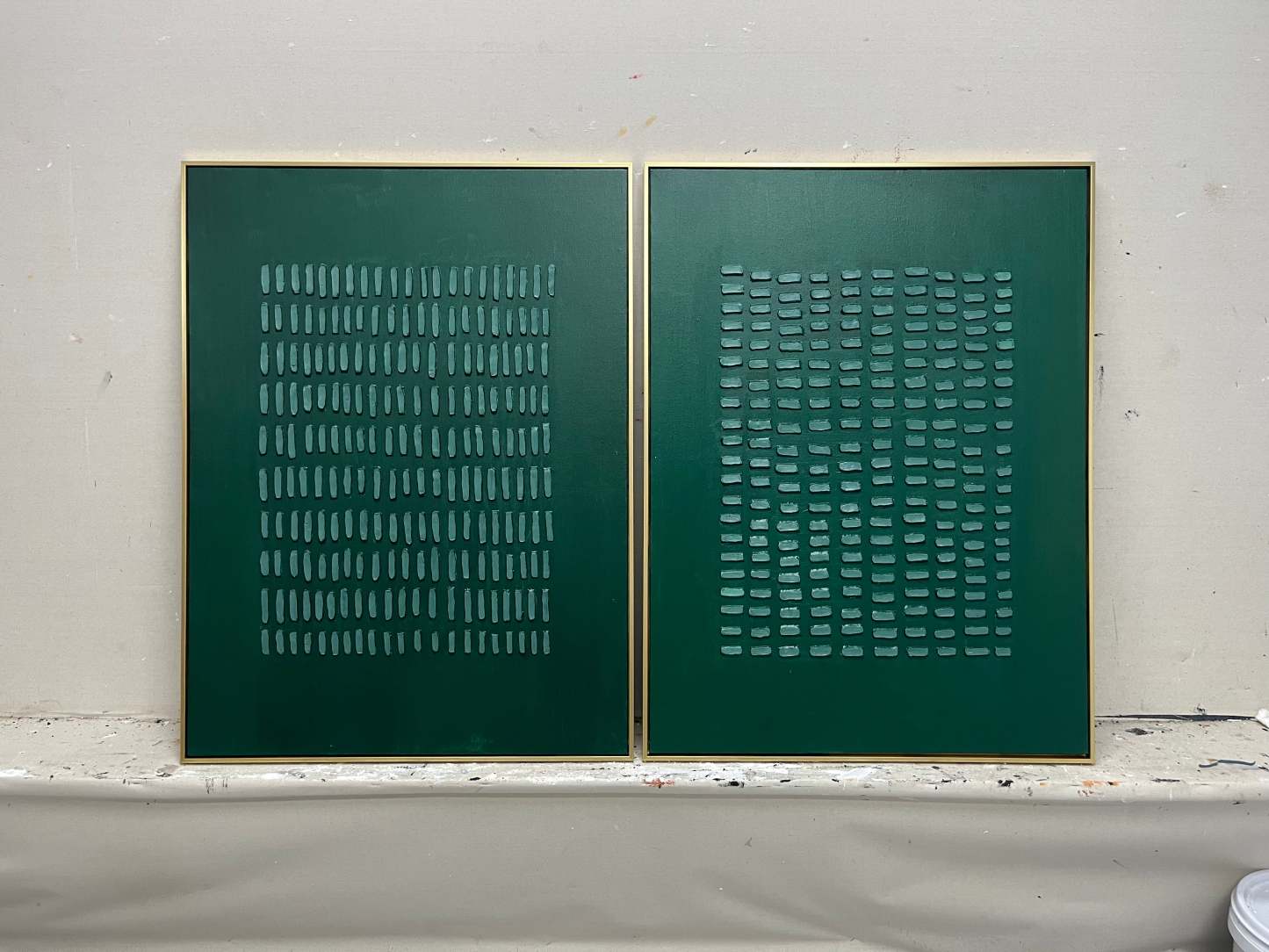 Abstract Painting Set Of 2 #SP100-Homemural