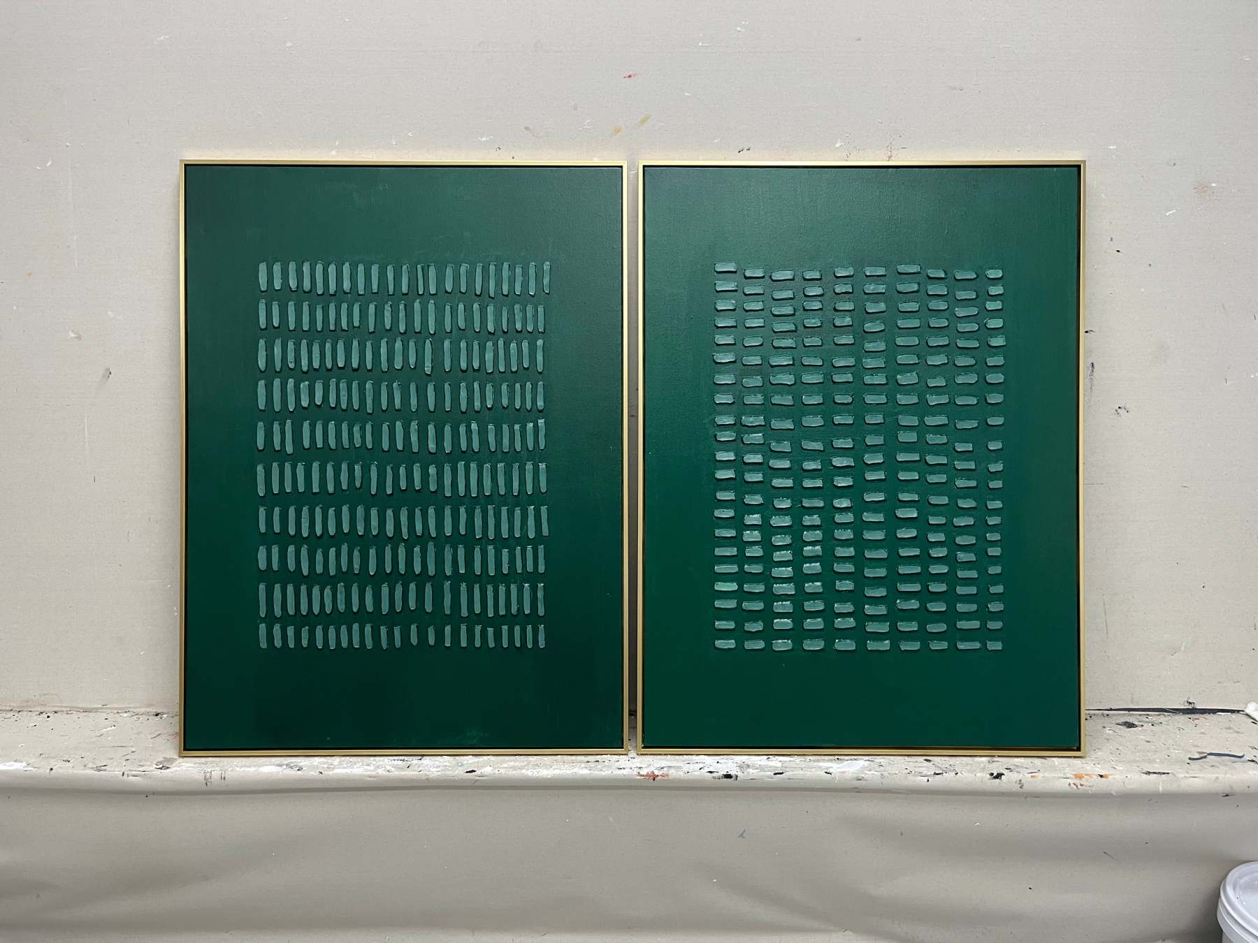 Abstract Painting Set Of 2 #SP100-Homemural