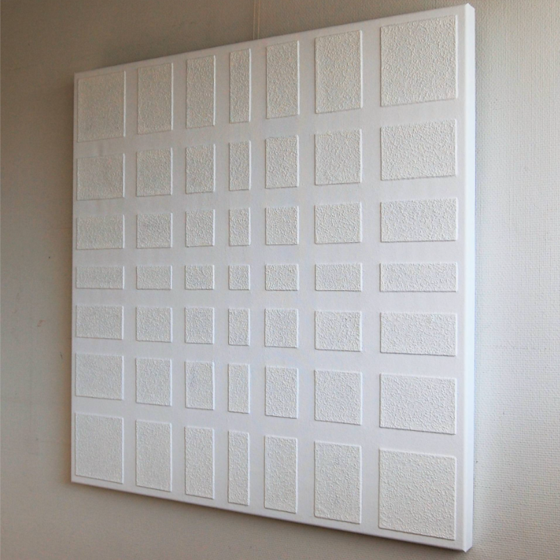 Plaster Art Painting hand - painted Set Of 2 #HM1298