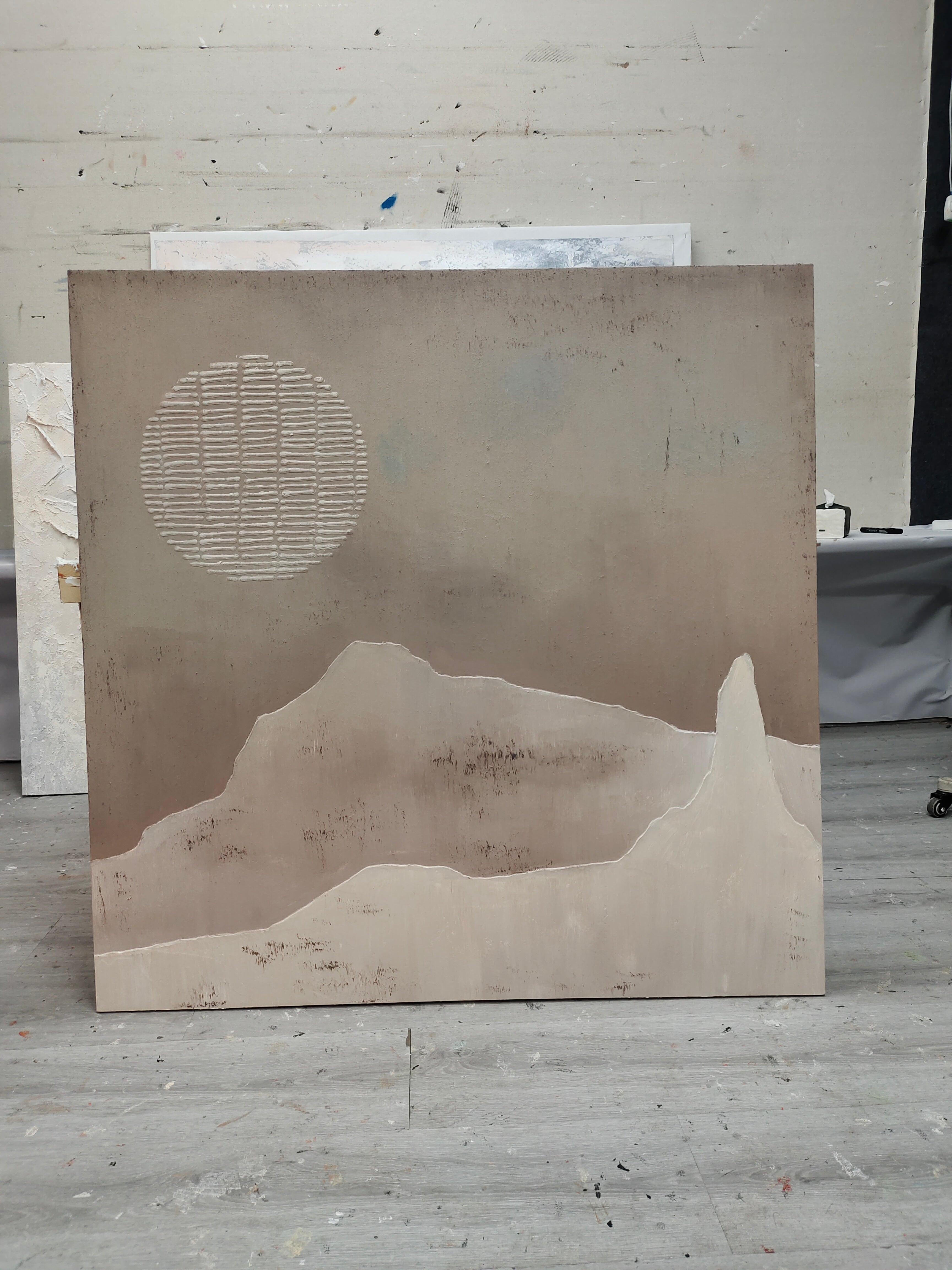 Wabi-Sabi Art Painting hand - painted #HM62-Homemural