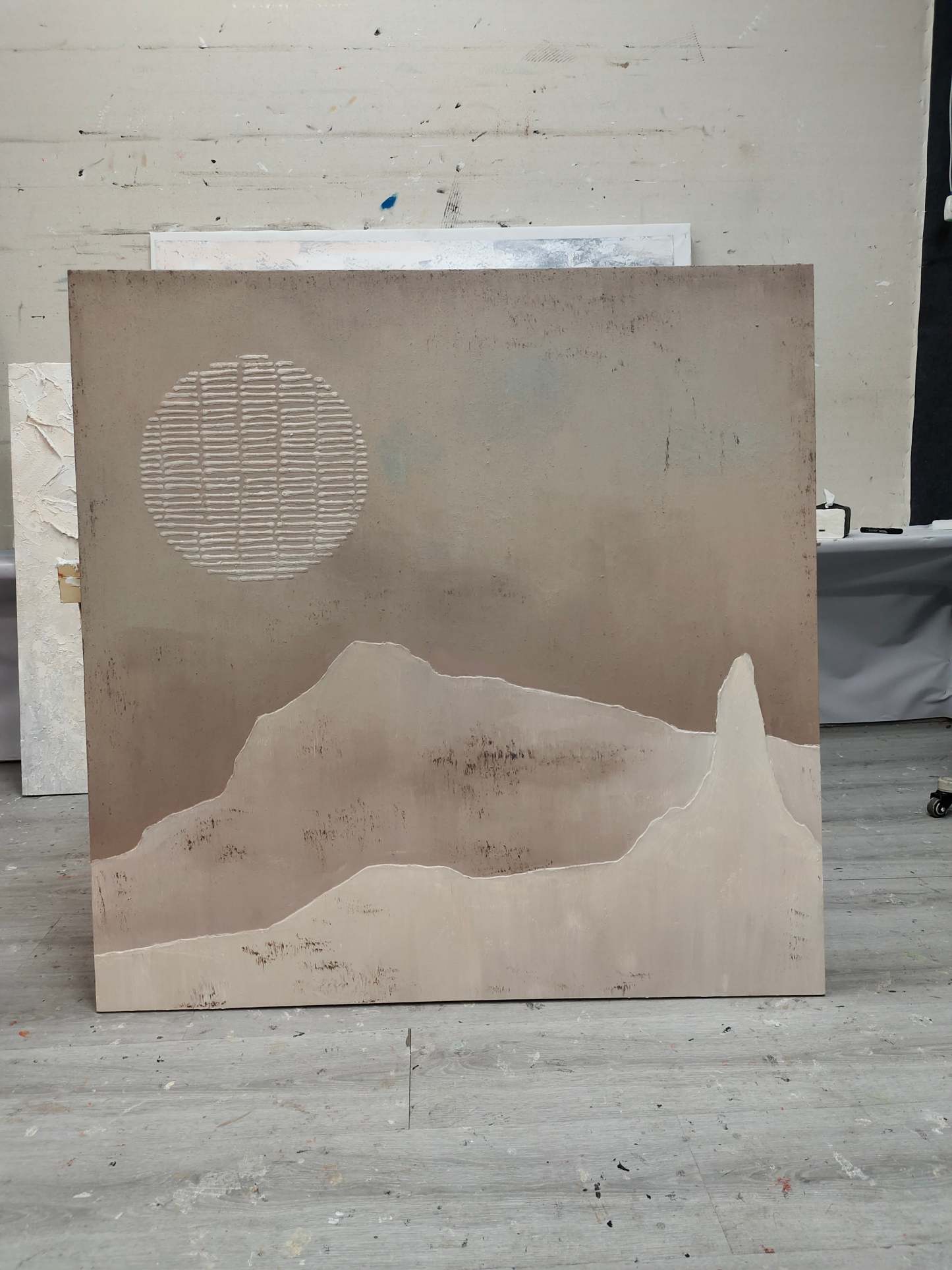 Wabi-Sabi Art Painting hand - painted #HM62-Homemural