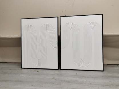 Abstract Painting Set Of 2 #SP043-Homemural