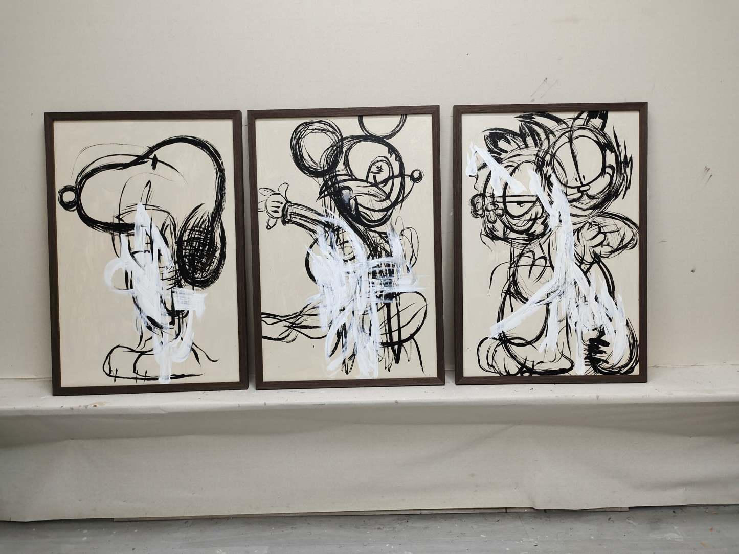 Pop Art Painting hand - painted #HM357-Homemural