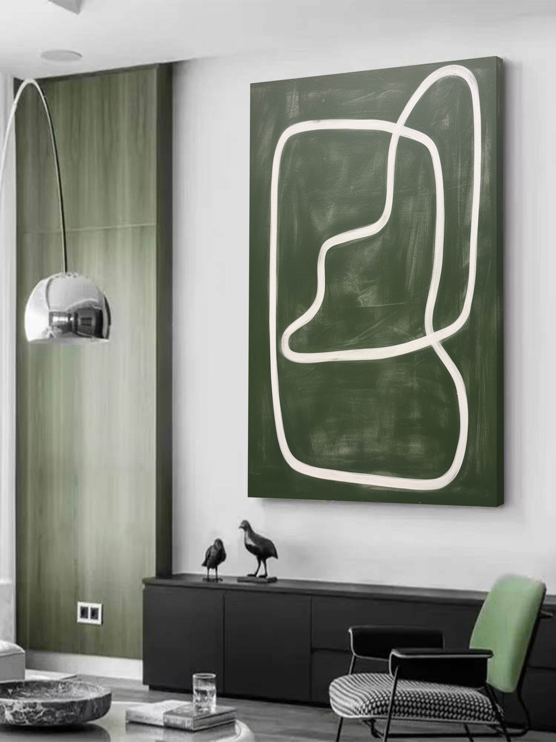 Wabi-Sabi Art Painting hand - painted #HM90-Homemural