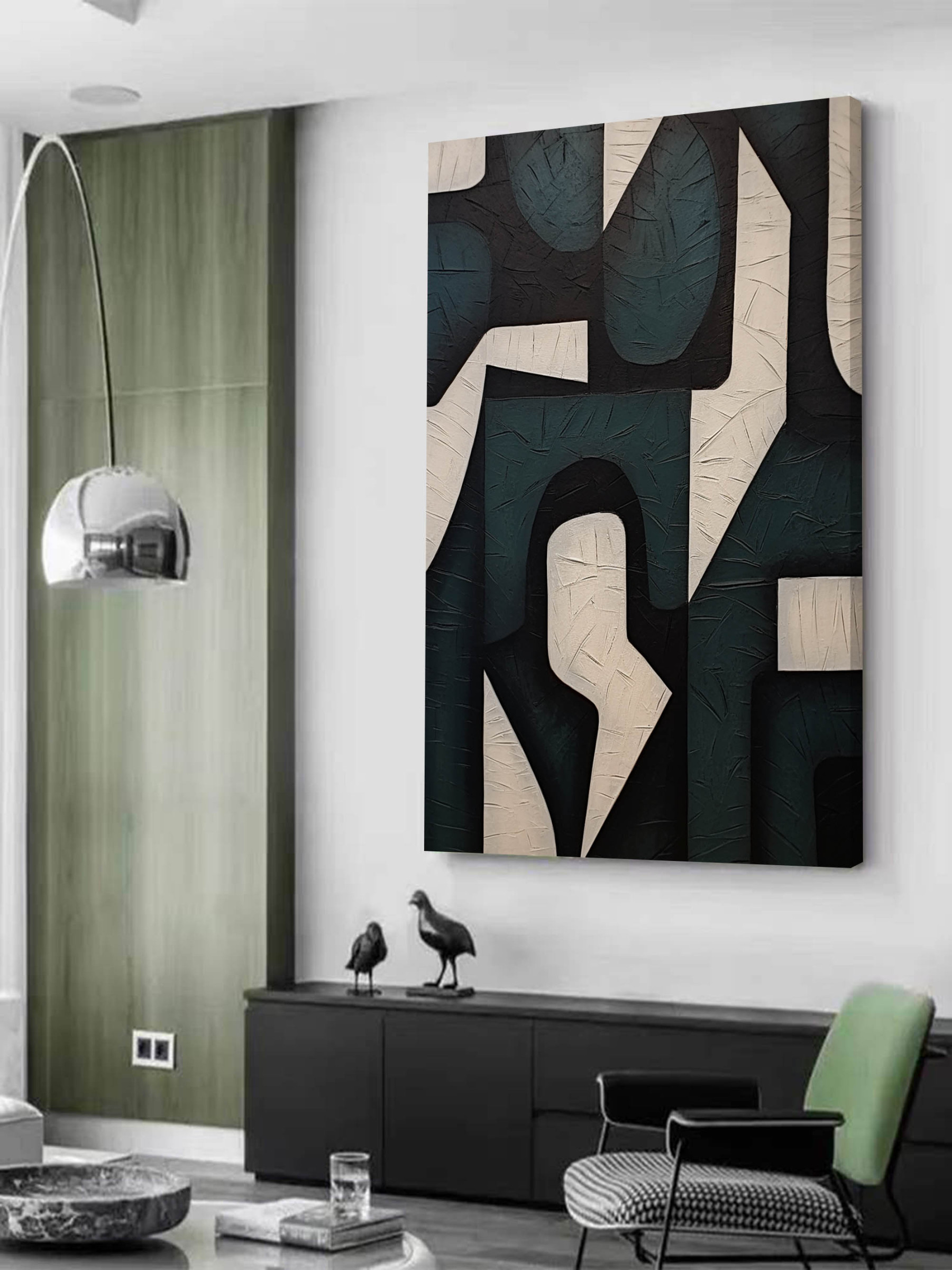 Wabi-Sabi Art Painting hand - painted #HM68-Homemural