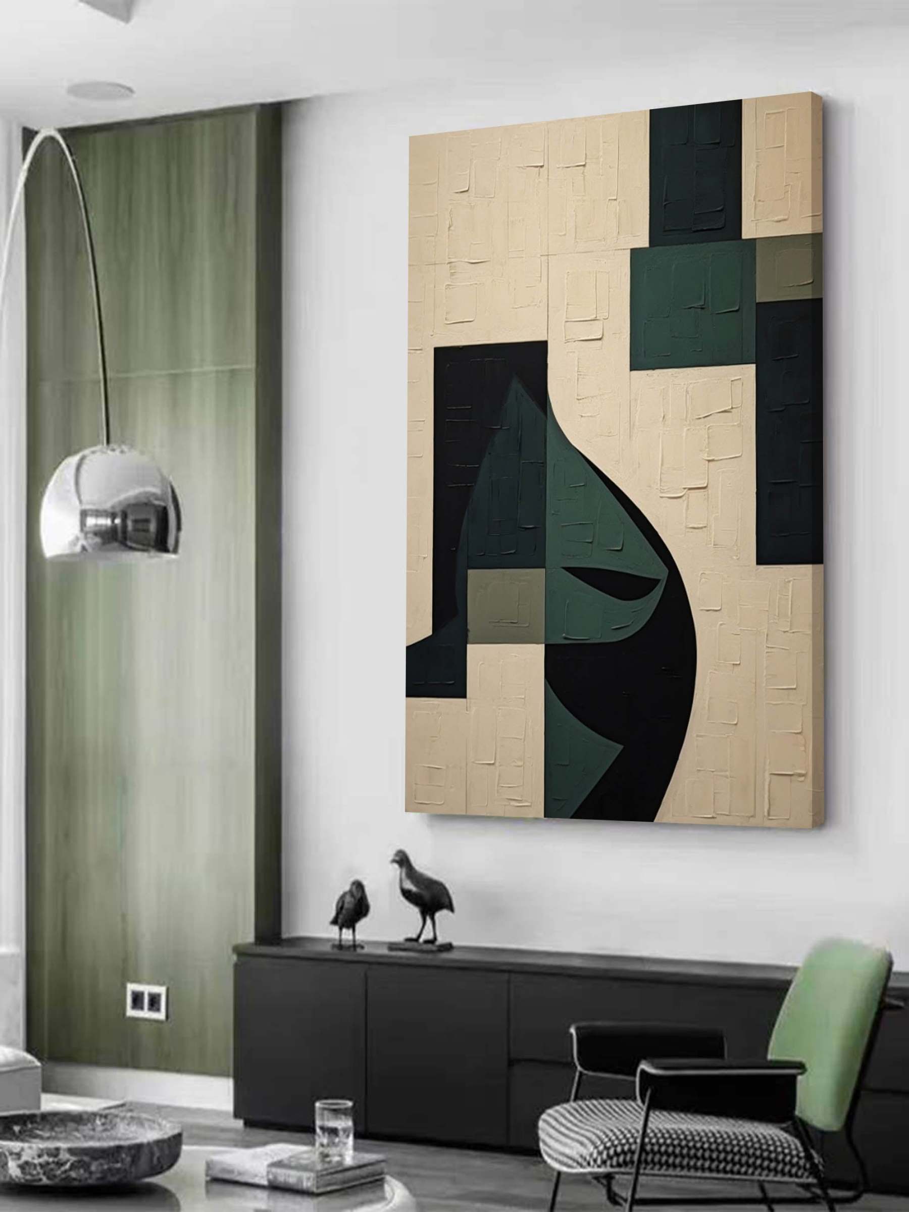 Wabi-Sabi Art Painting hand - painted #HM91-Homemural