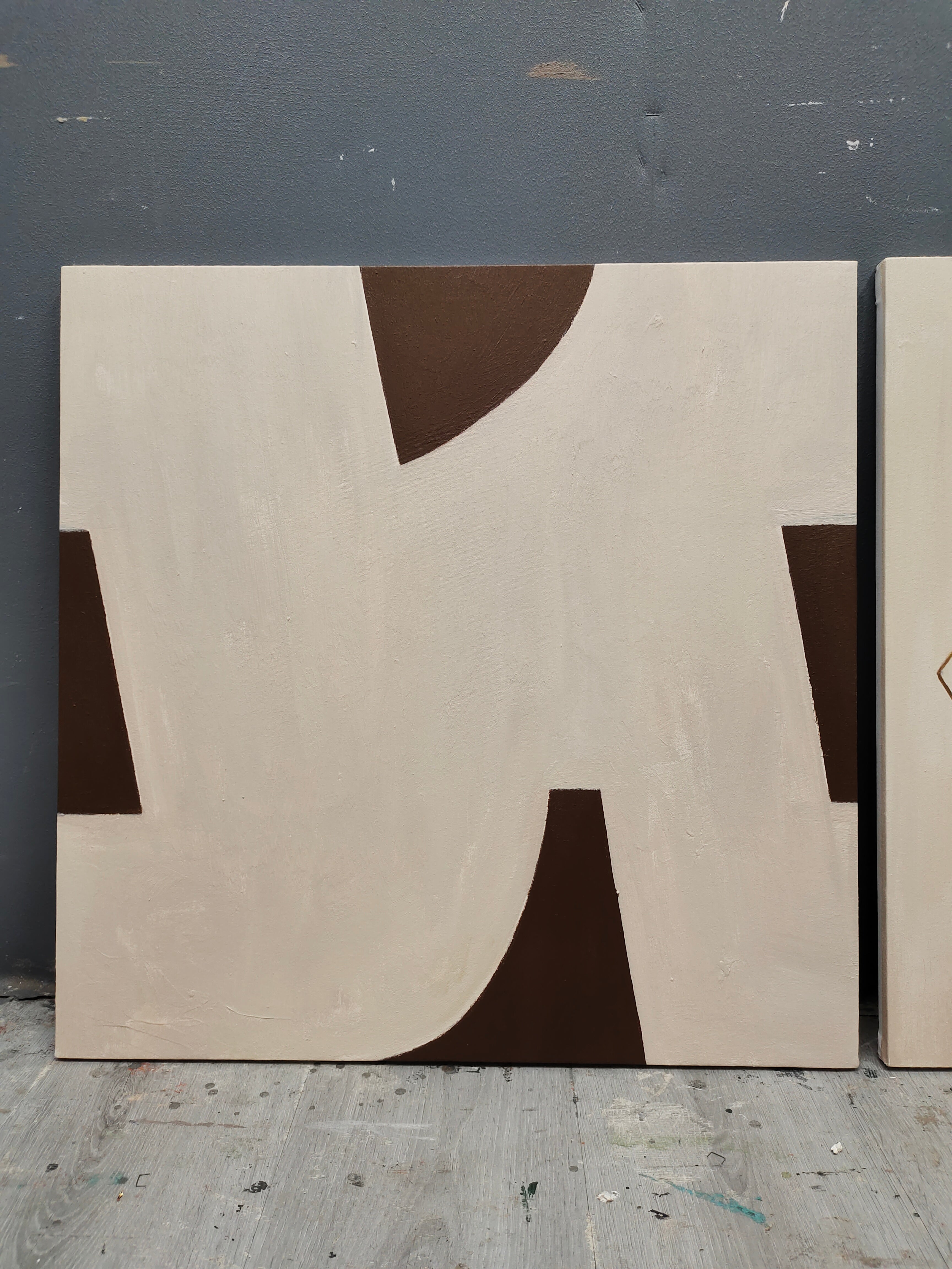 Contemporary Minimalist Art Painting hand - painted #HM142-Homemural