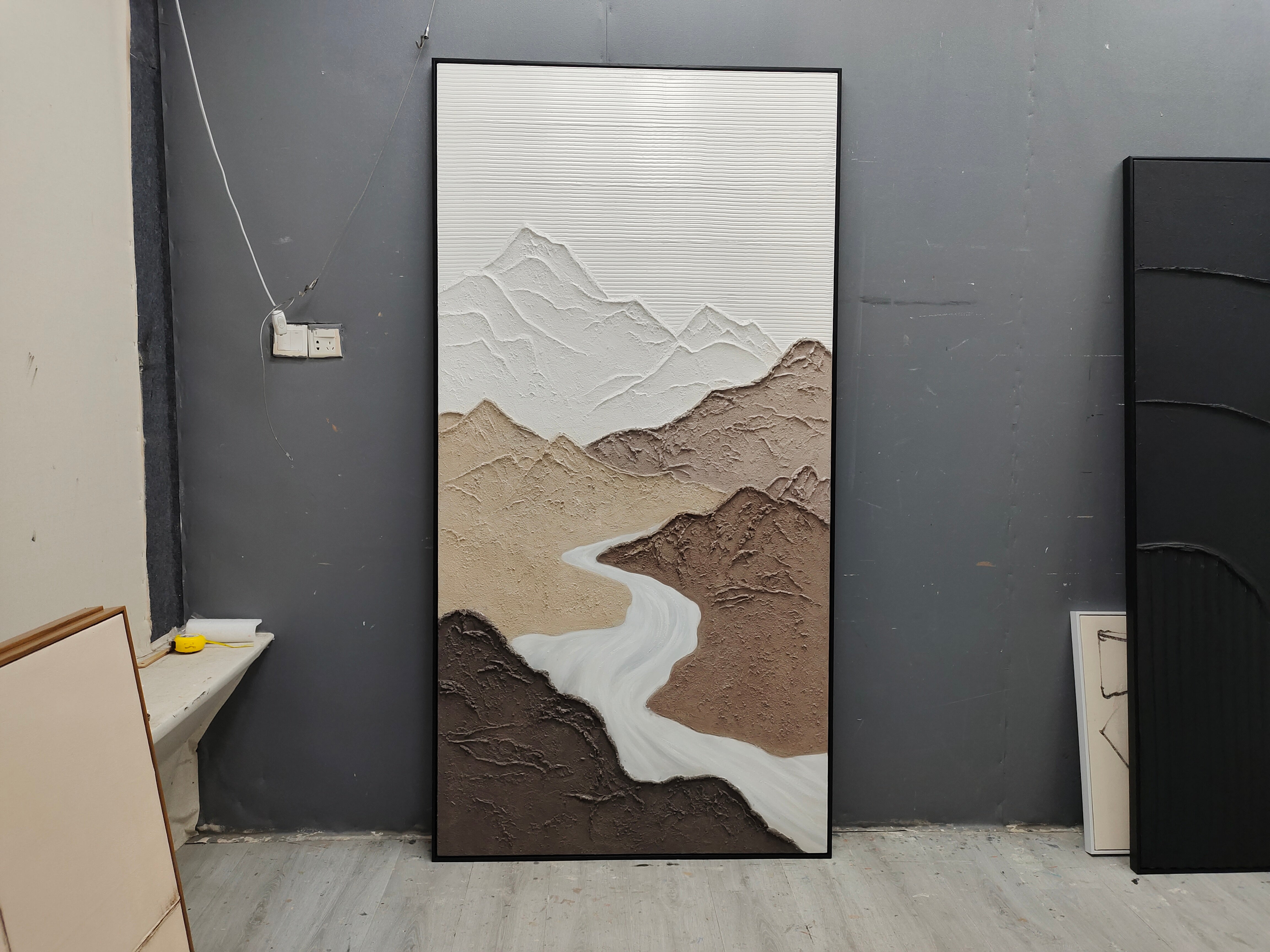 Wabi-Sabi Art Painting hand - painted #HM77-Homemural