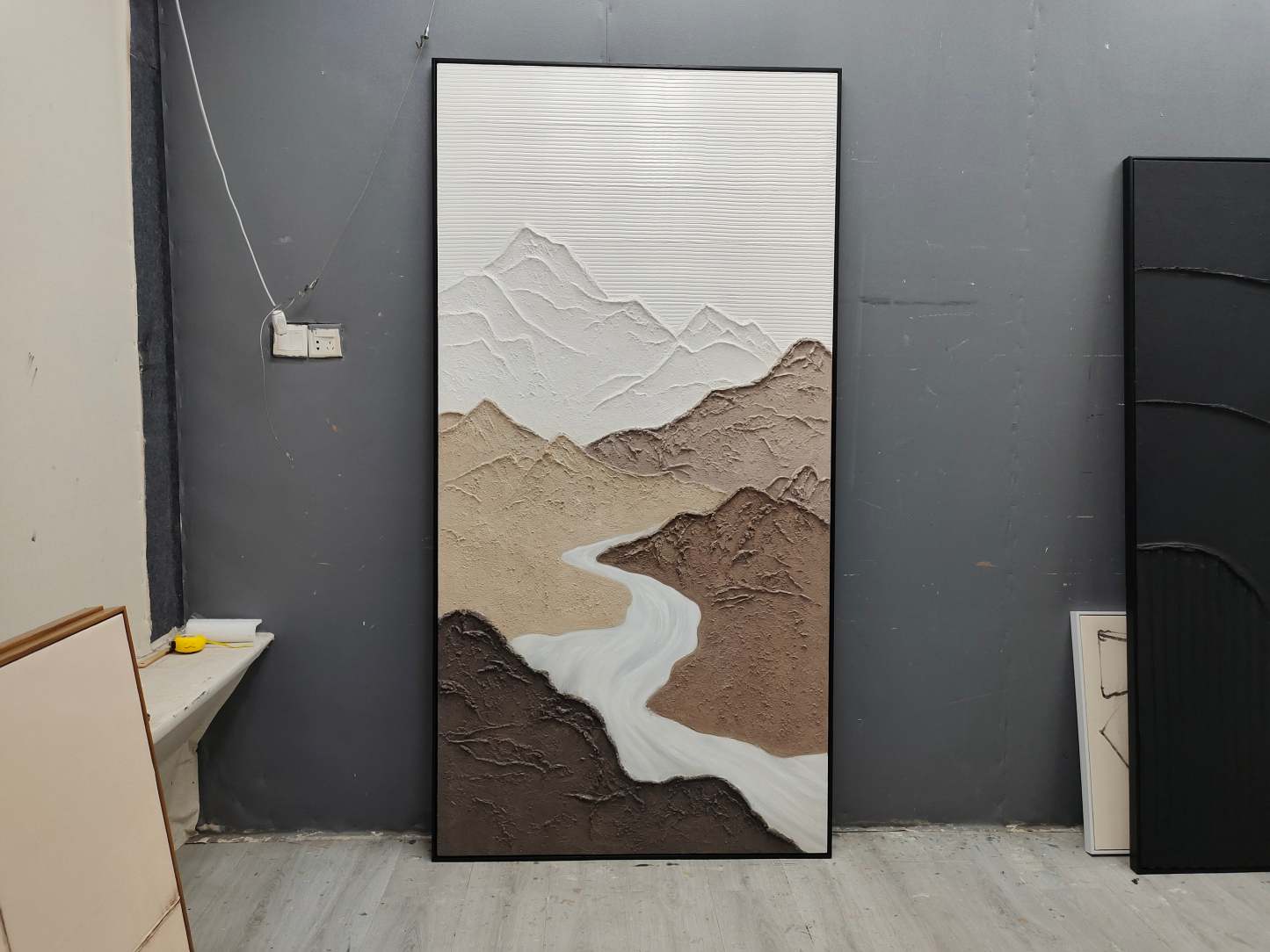 Wabi-Sabi Art Painting hand - painted #HM77-Homemural