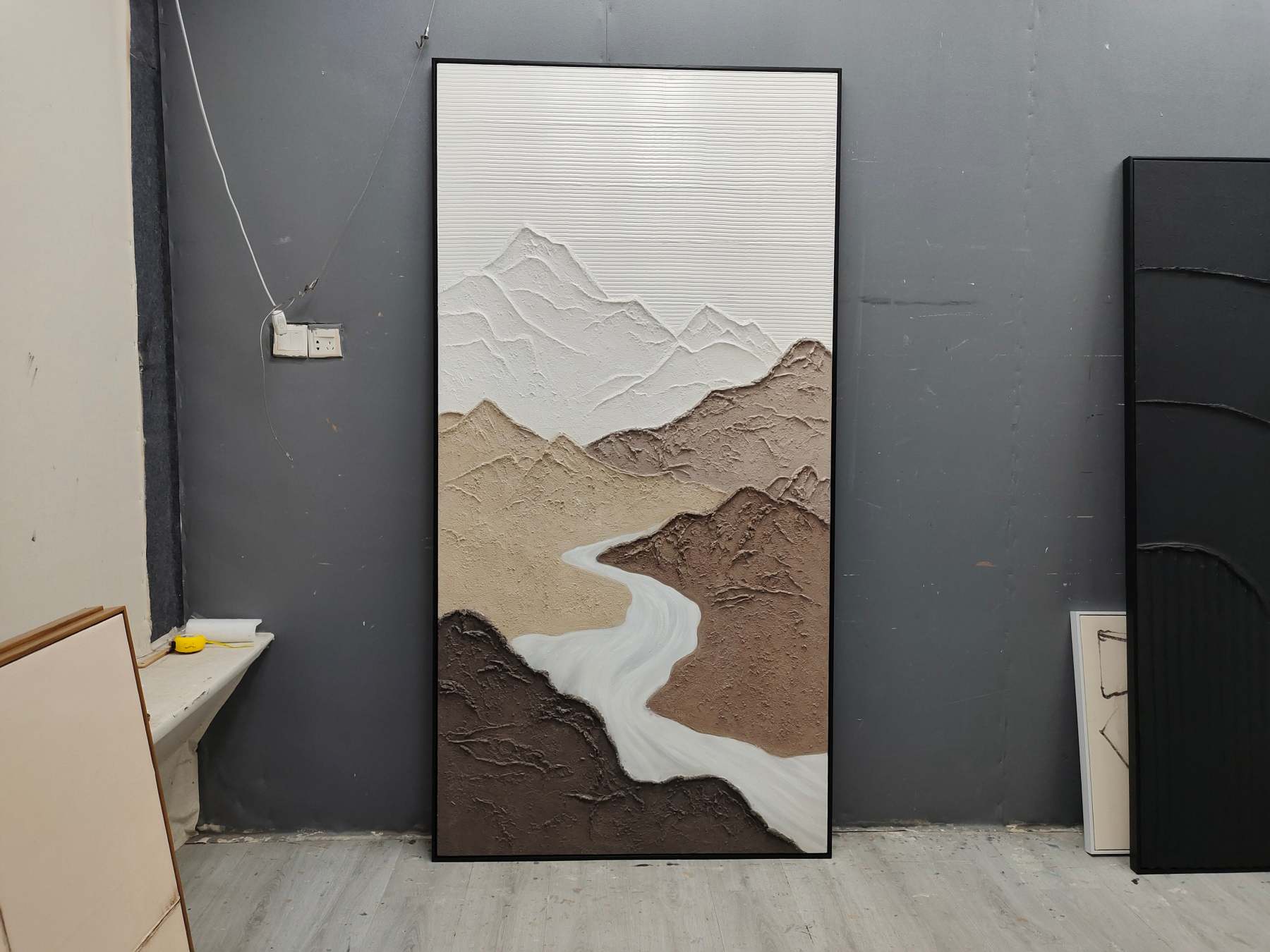 Wabi-Sabi Art Painting hand - painted #HM77-Homemural