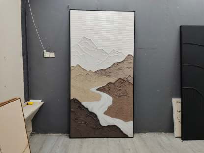 Wabi-Sabi Art Painting hand - painted #HM77-Homemural