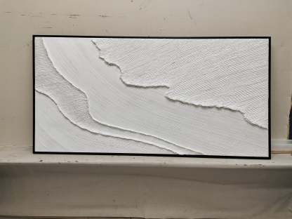 Plaster Art Painting hand - painted #HM118-Homemural