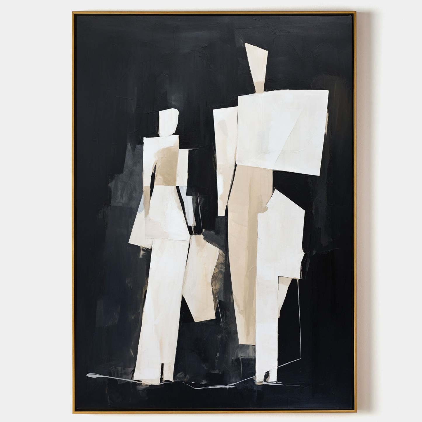 Contemporary Minimalist Art Painting hand - painted #HM577-Homemural