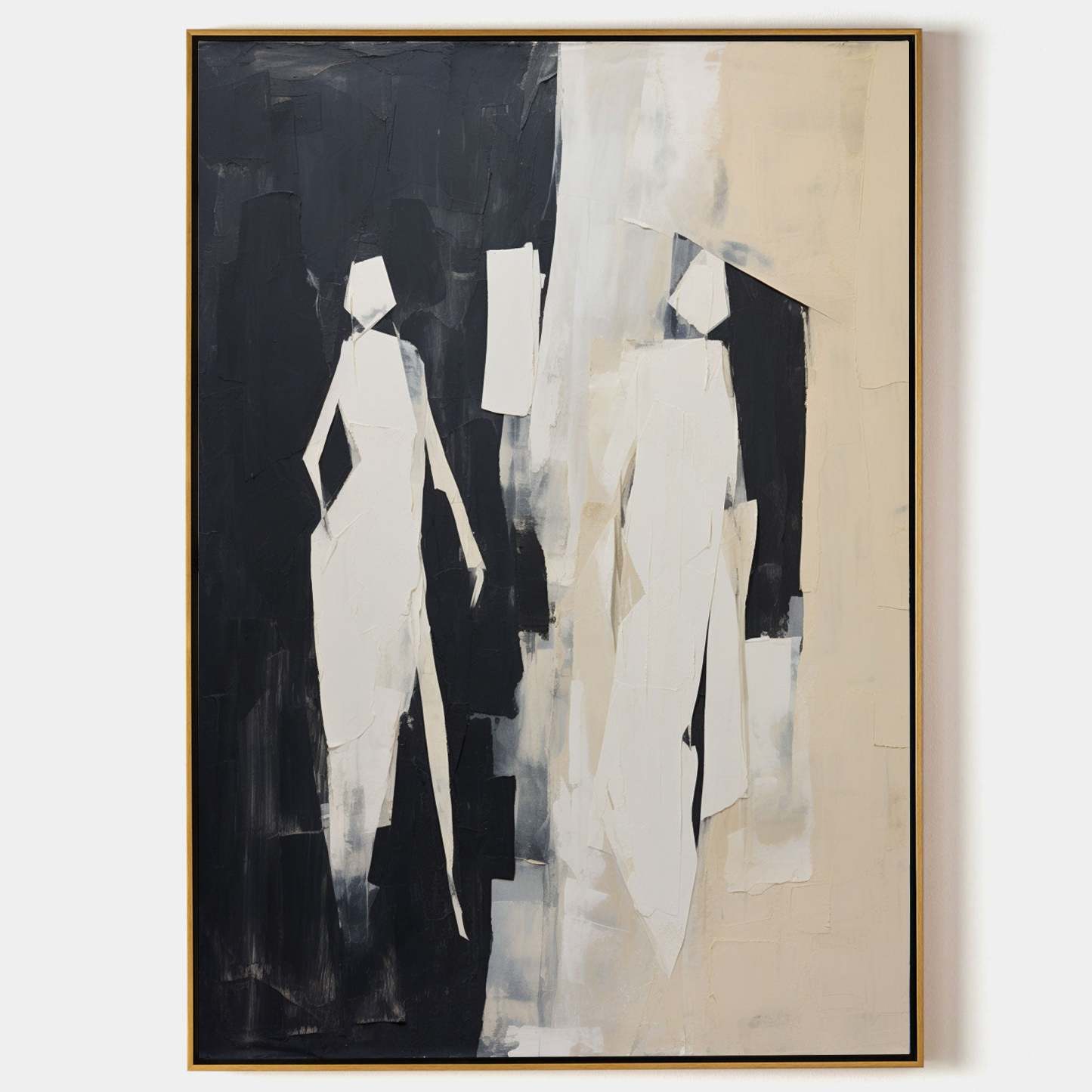 Contemporary Minimalist Art Painting hand - painted #HM155-Homemural