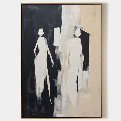 Contemporary Minimalist Art Painting hand - painted #HM155-Homemural