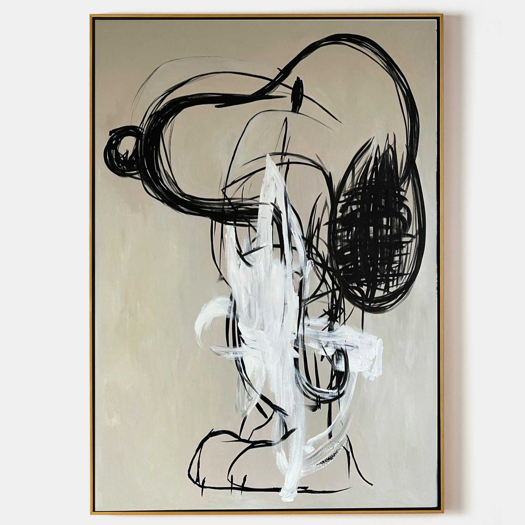 Abstract Graffiti Art Painting hand-painted #HM193-Homemural